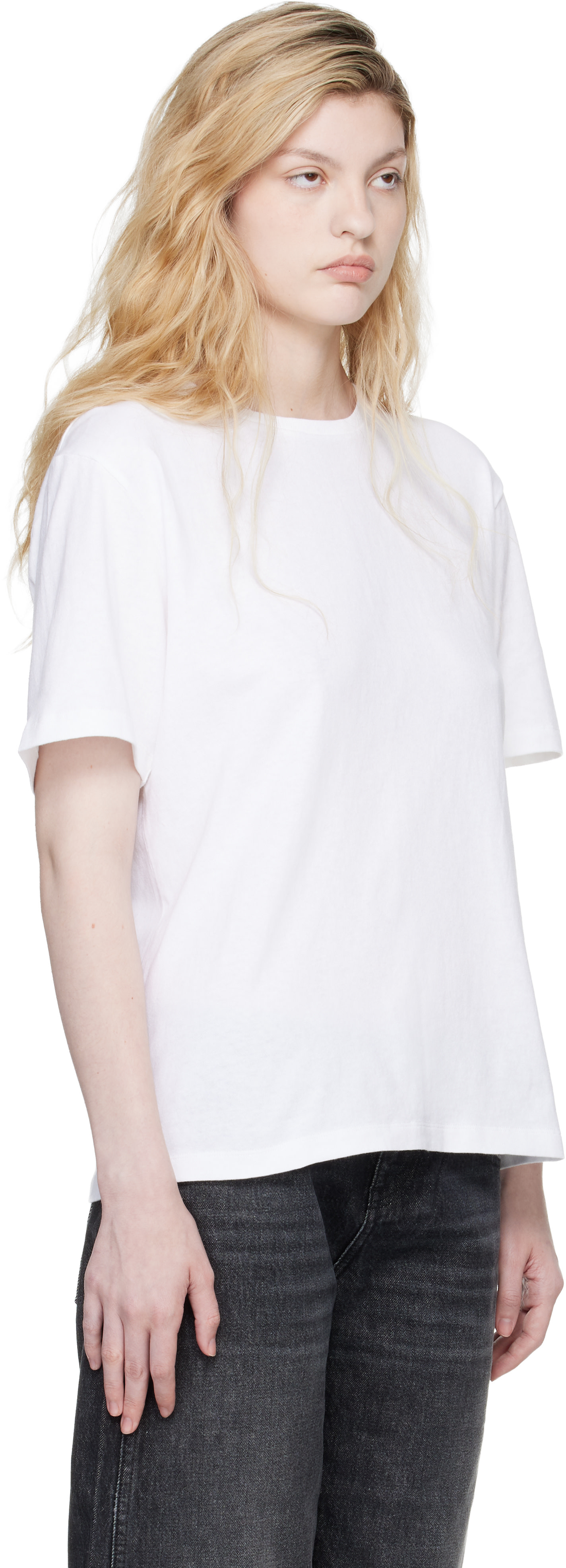 KHAITE - T-shirt Mae blanc