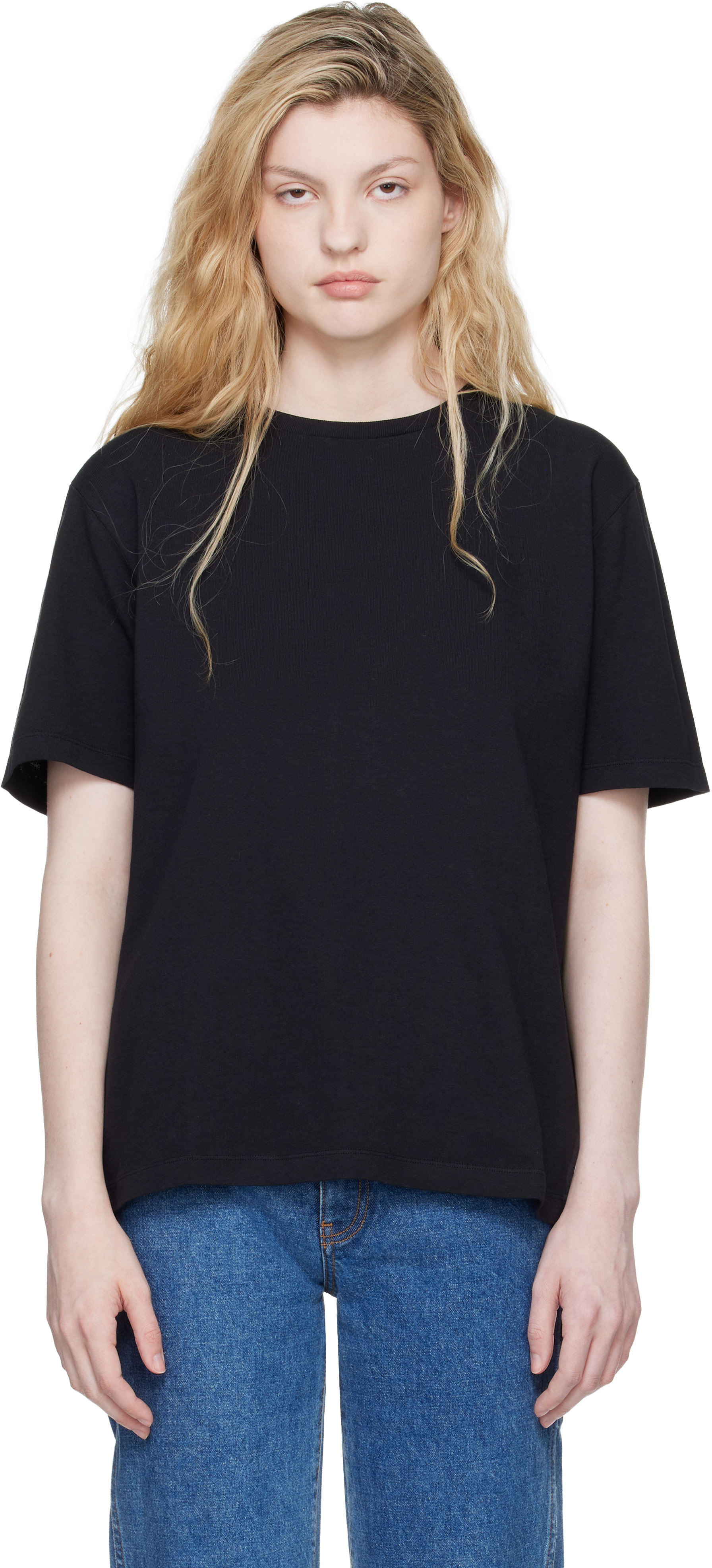 KHAITE - T-shirt Mae noir