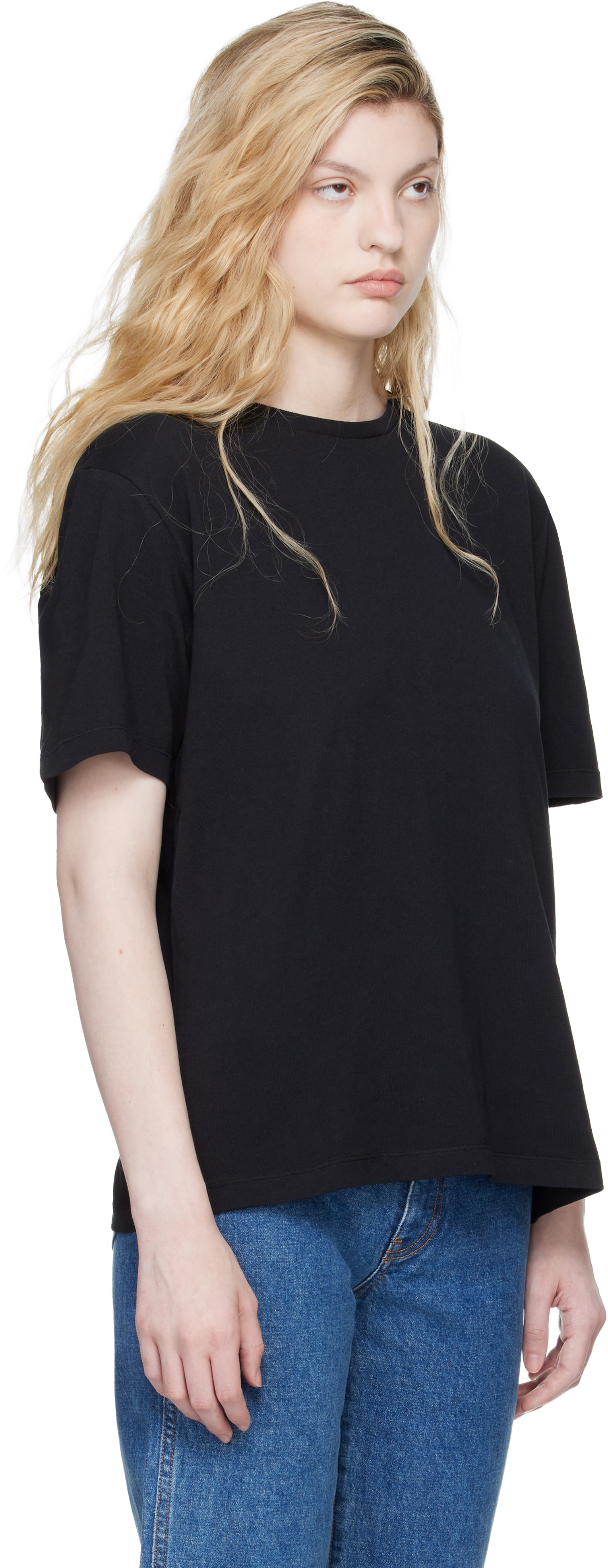 KHAITE - T-shirt Mae noir