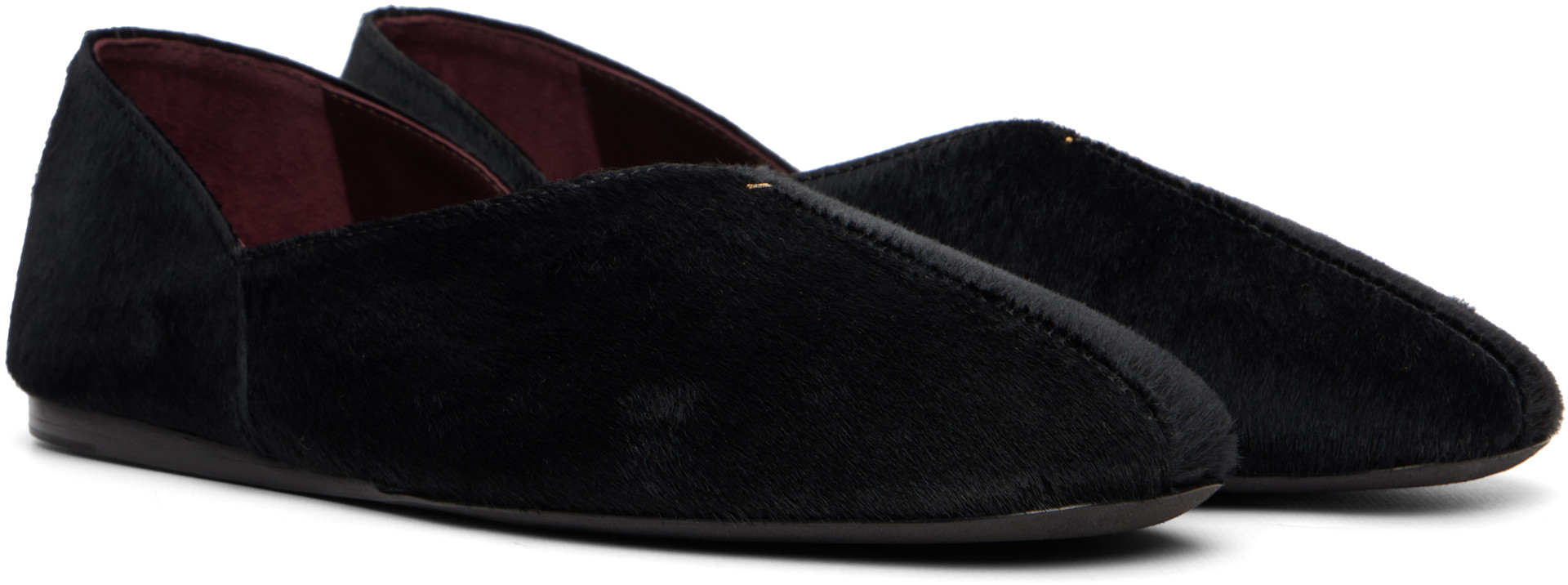 KHAITE - Ballerines Jane noires