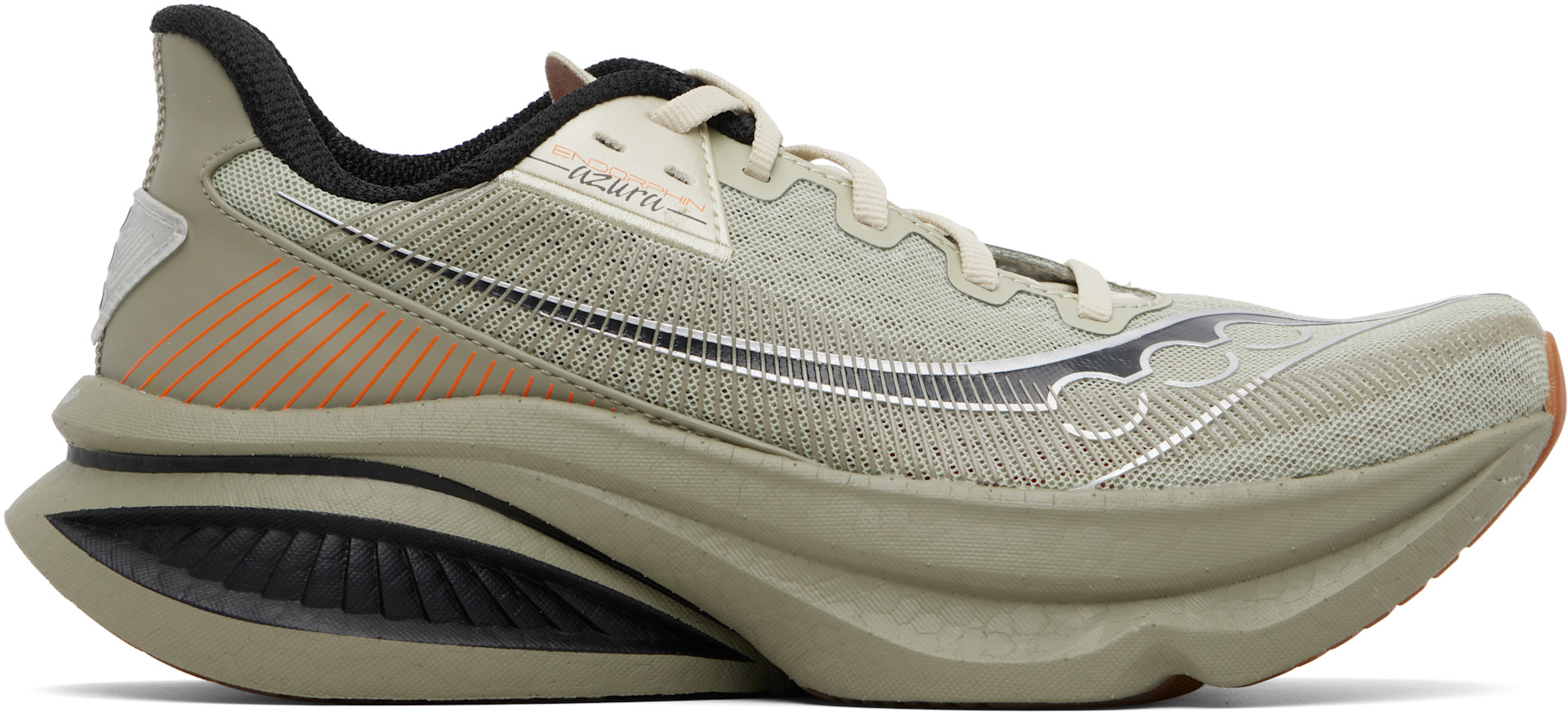 Saucony - Khaki Endorphin Azura Sneakers