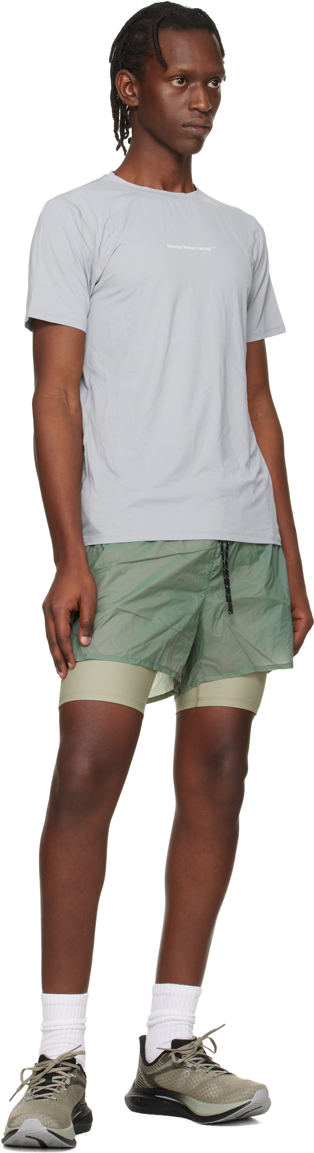 Saucony - Khaki Endorphin Speed 5 Sneakers