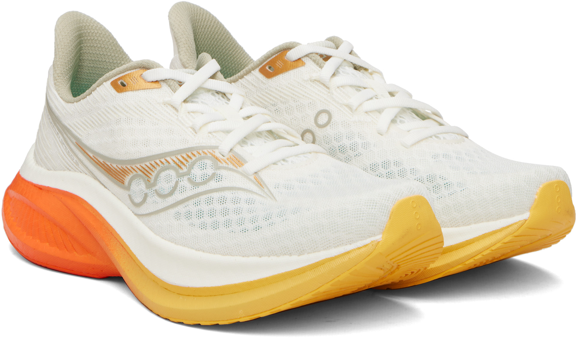 Saucony - Baskets Endorphin Speed 5 blanc cassé