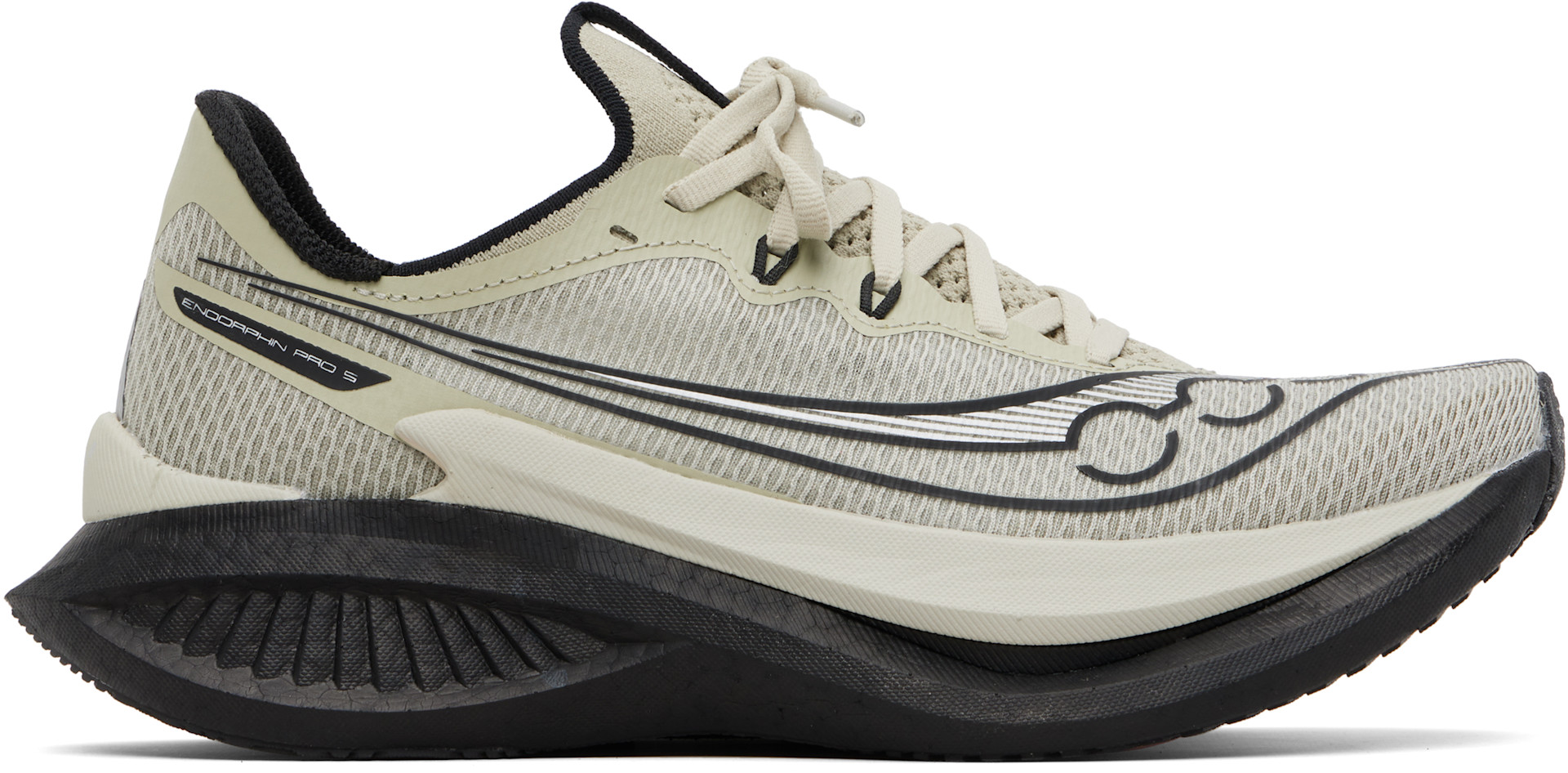 Saucony - Baskets Endorphin Pro 5 kaki