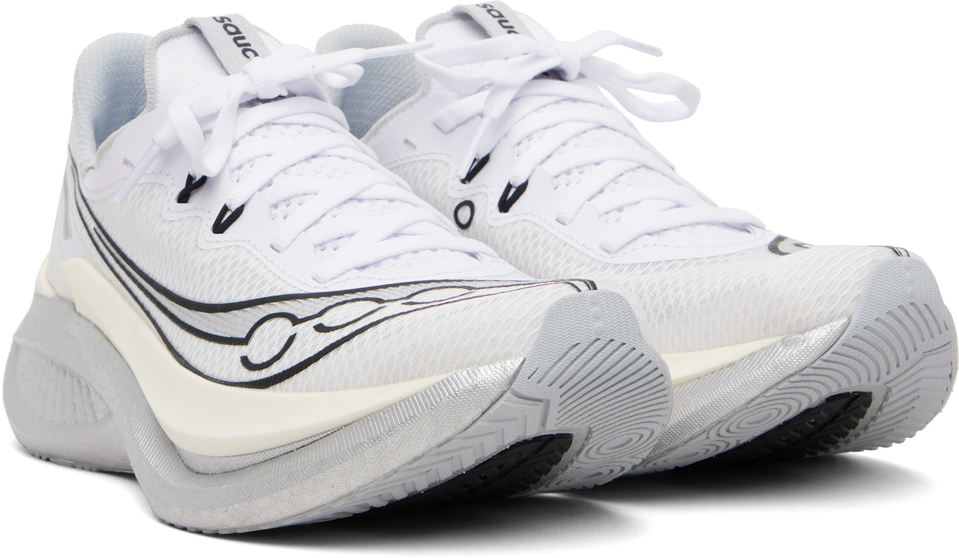 Saucony - White Endorphin Pro 5 Sneakers