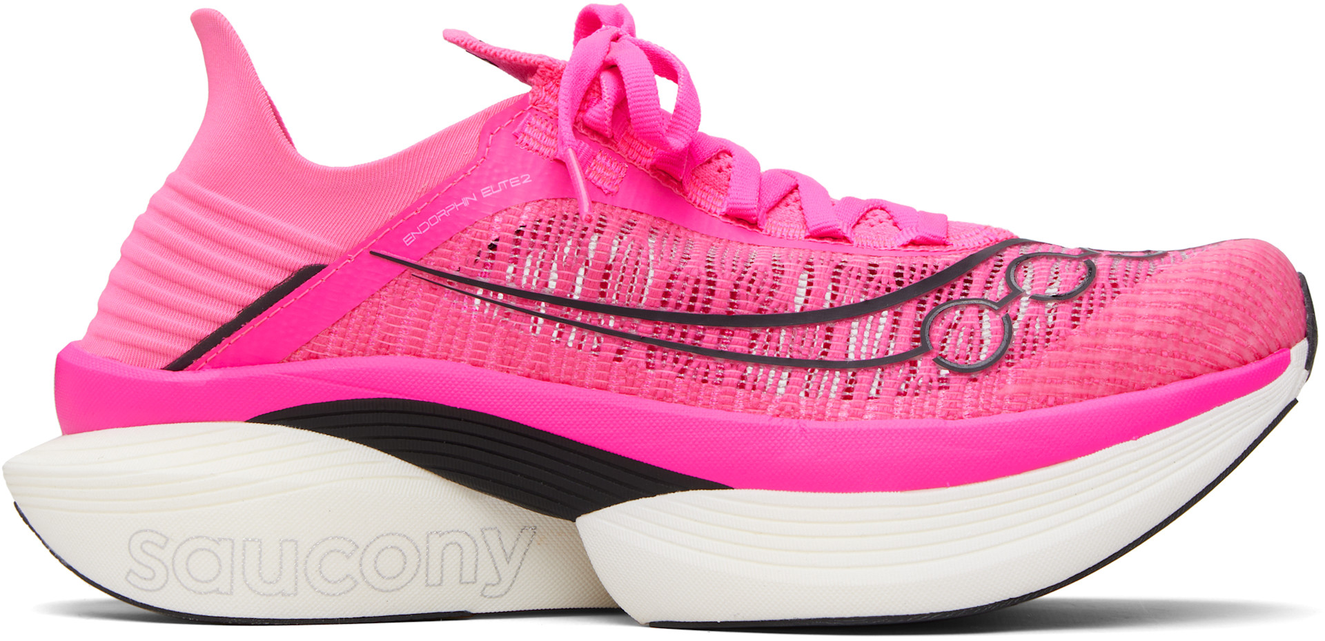 Saucony - Baskets Endorphin Elite 2 roses