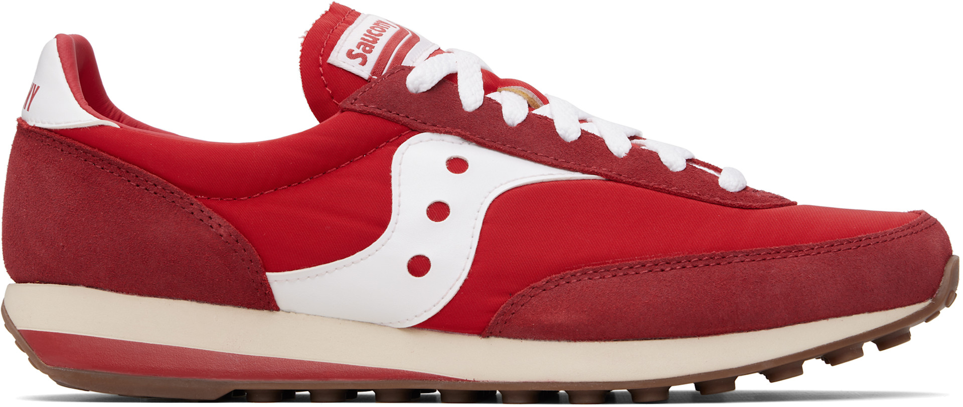Saucony - Baskets Trainer 80 rouges