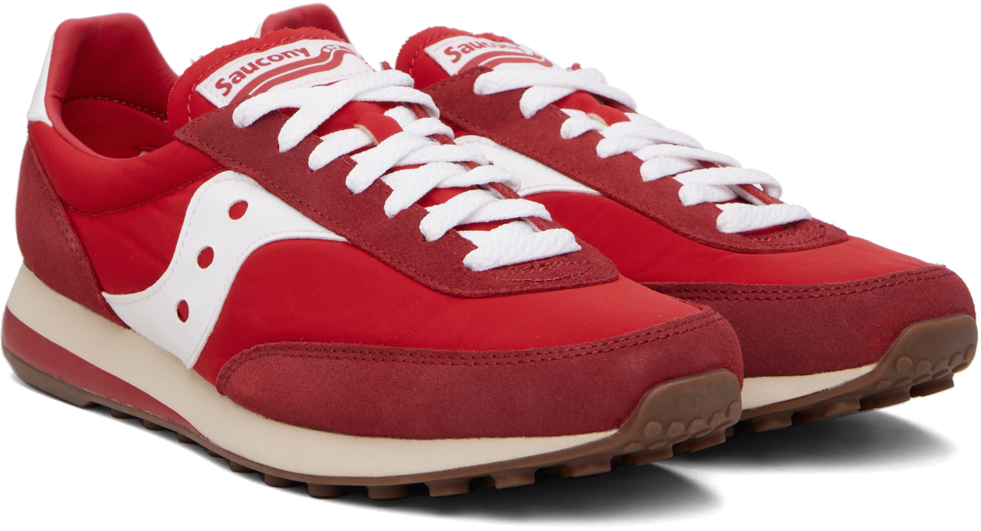 Saucony - Baskets Trainer 80 rouges