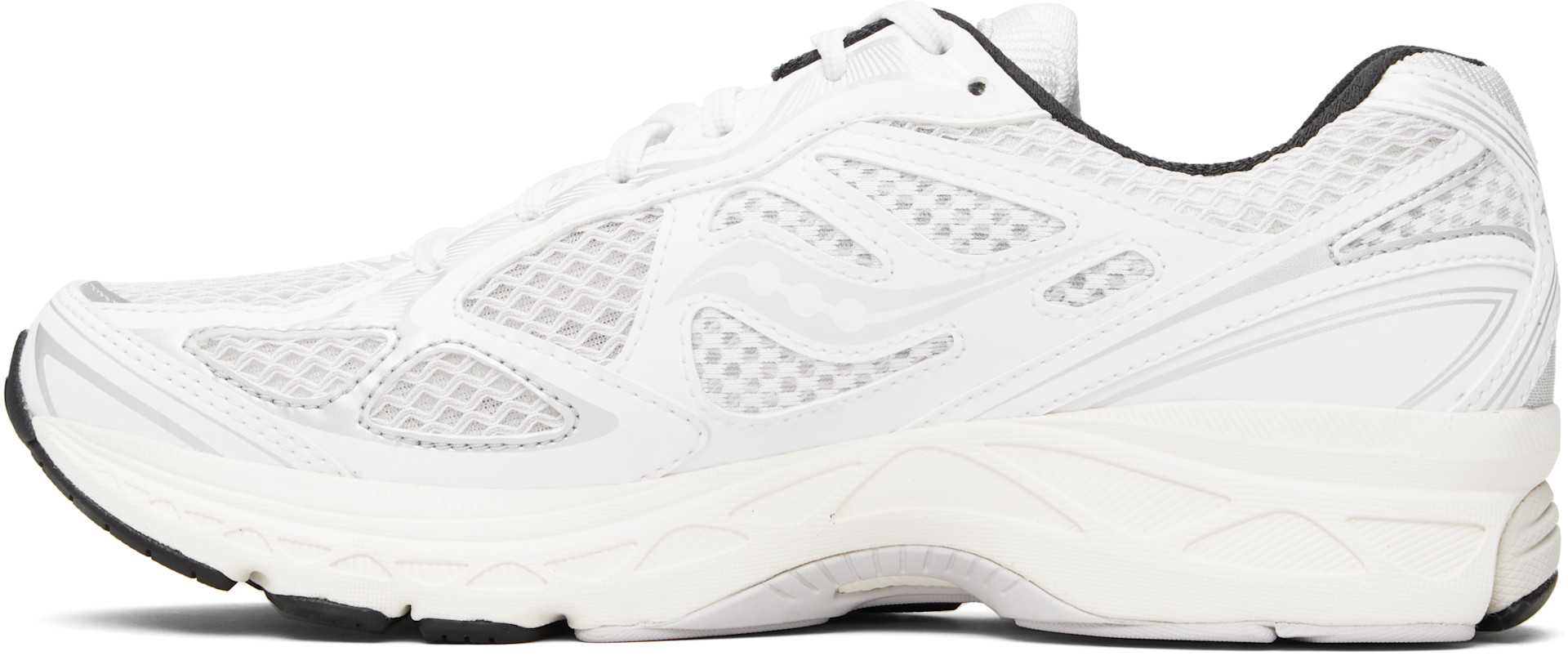 Saucony - 화이트 프로그리드 가이드 7 스니커즈