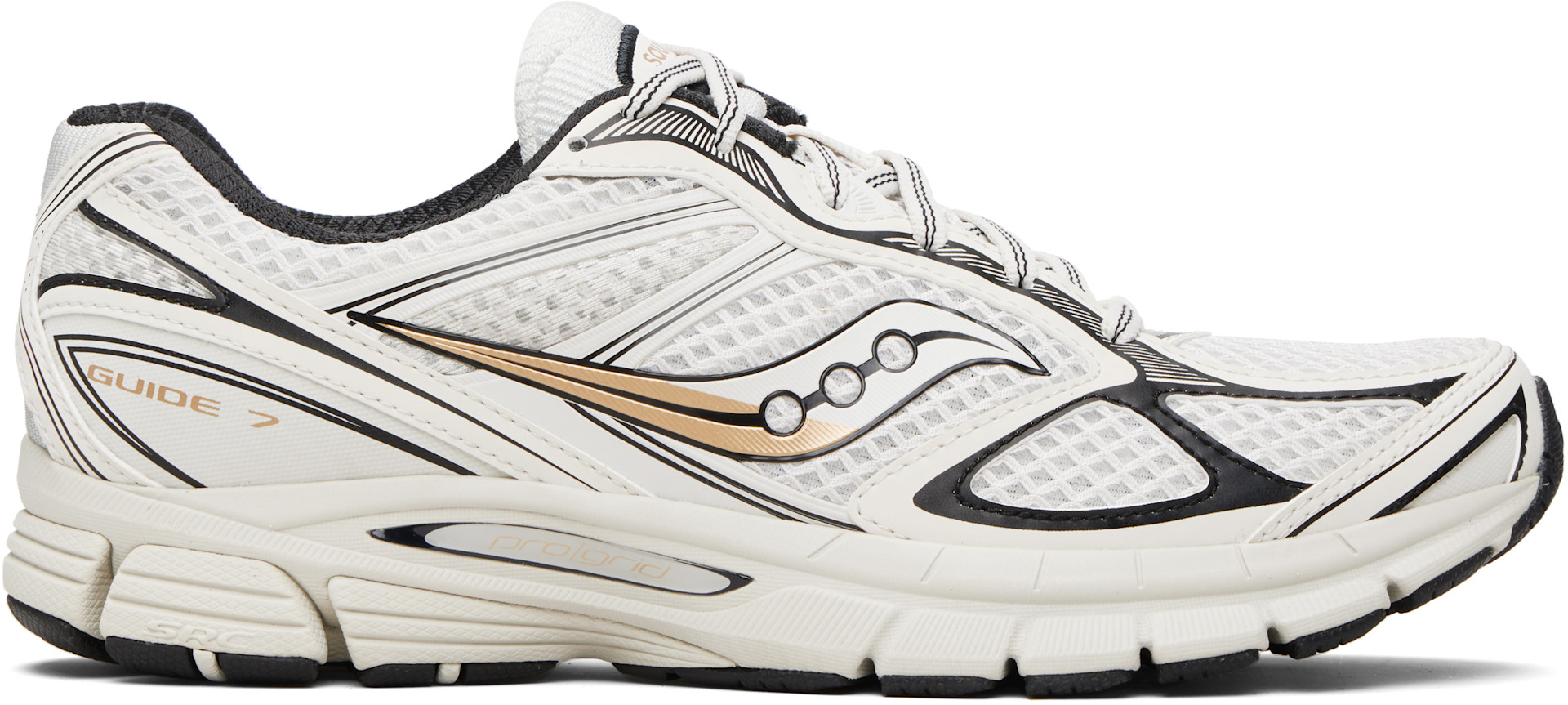 Saucony - 화이트 프로그리드 가이드 7 스니커즈