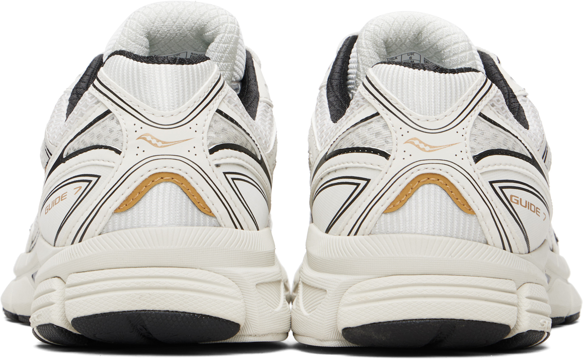 Saucony - 화이트 프로그리드 가이드 7 스니커즈
