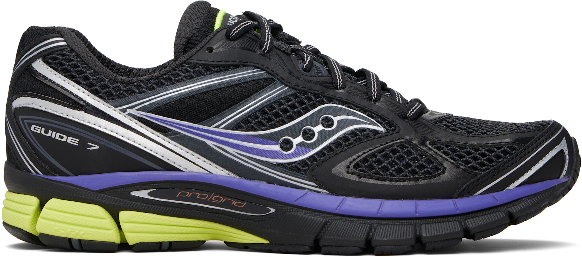 Saucony - Baskets Guide 7 noires à technologie ProGrid
