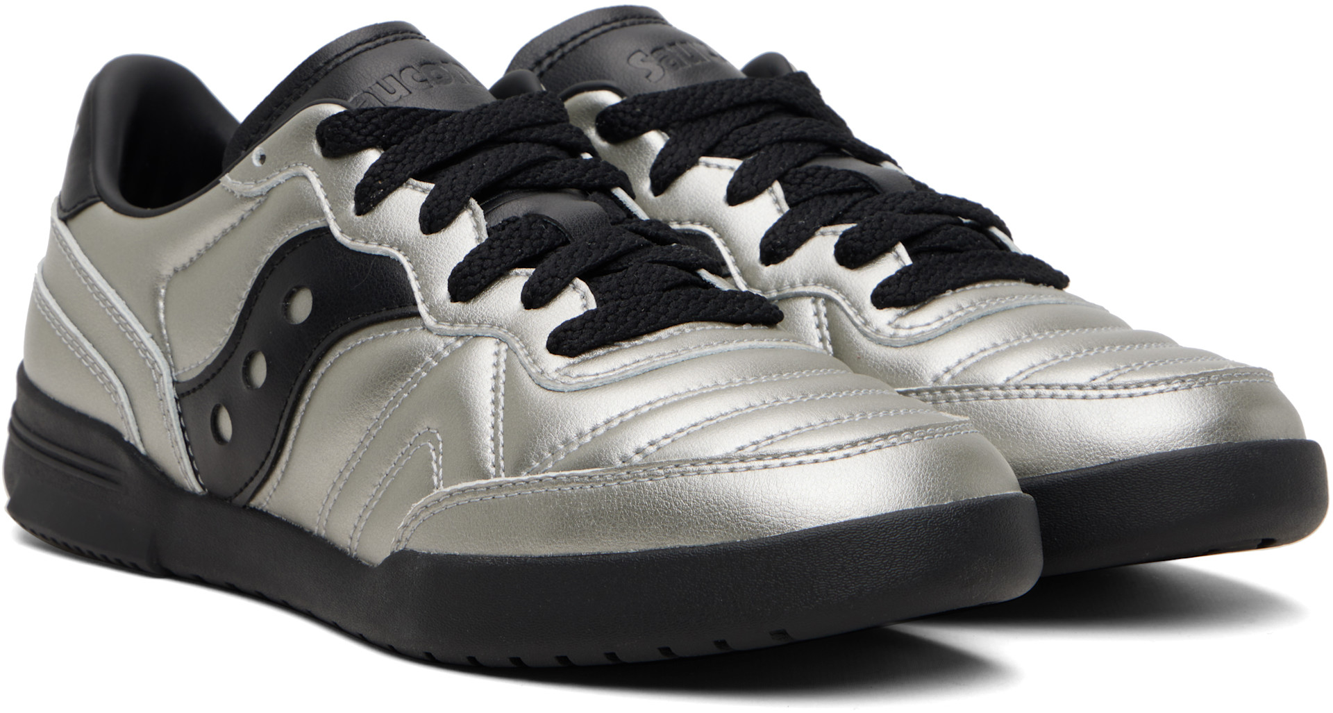 Saucony - Baskets 586i argentées