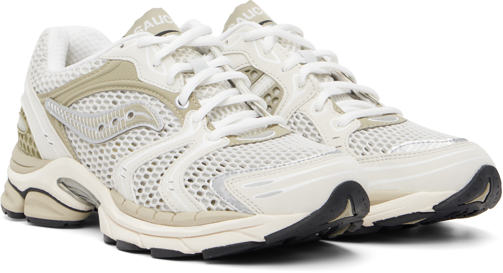Saucony - 오프 화이트 프로그리드 트라이엄프 4 스니커즈