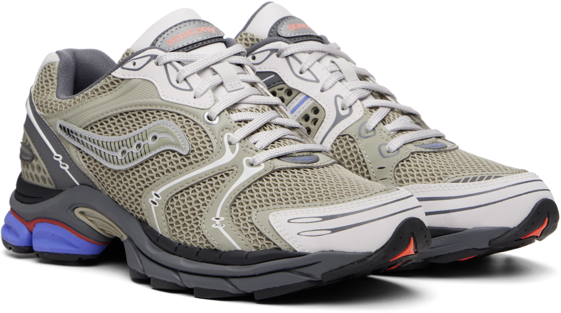 Saucony - Baskets Triumph 4 grises à technologie ProGrid