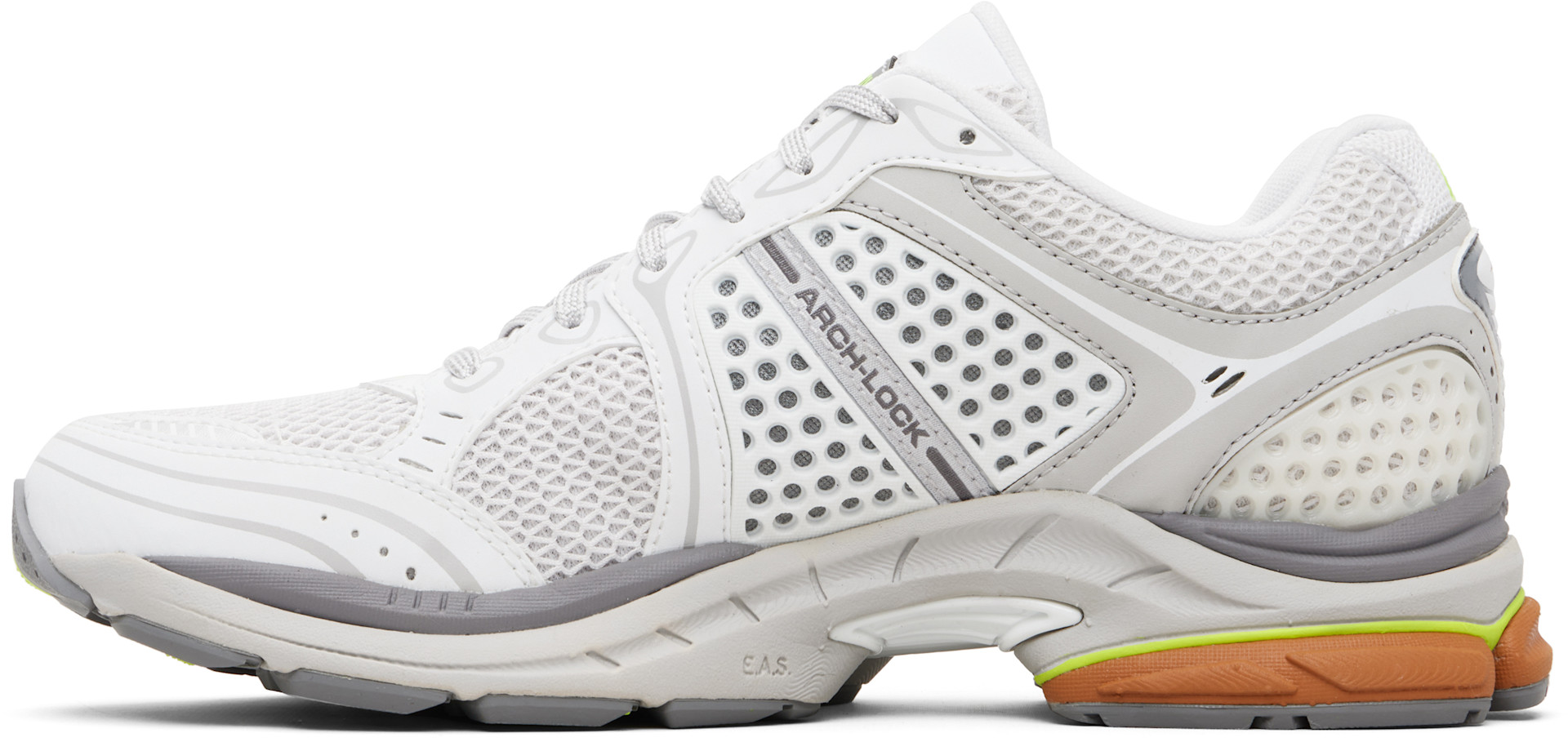 Saucony - White & Gray ProGrid Triumph 4 Sneakers