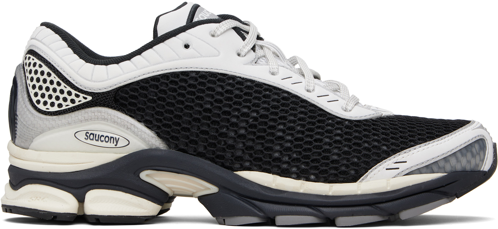 Saucony - White & Black ProGrid Paramount Sneakers