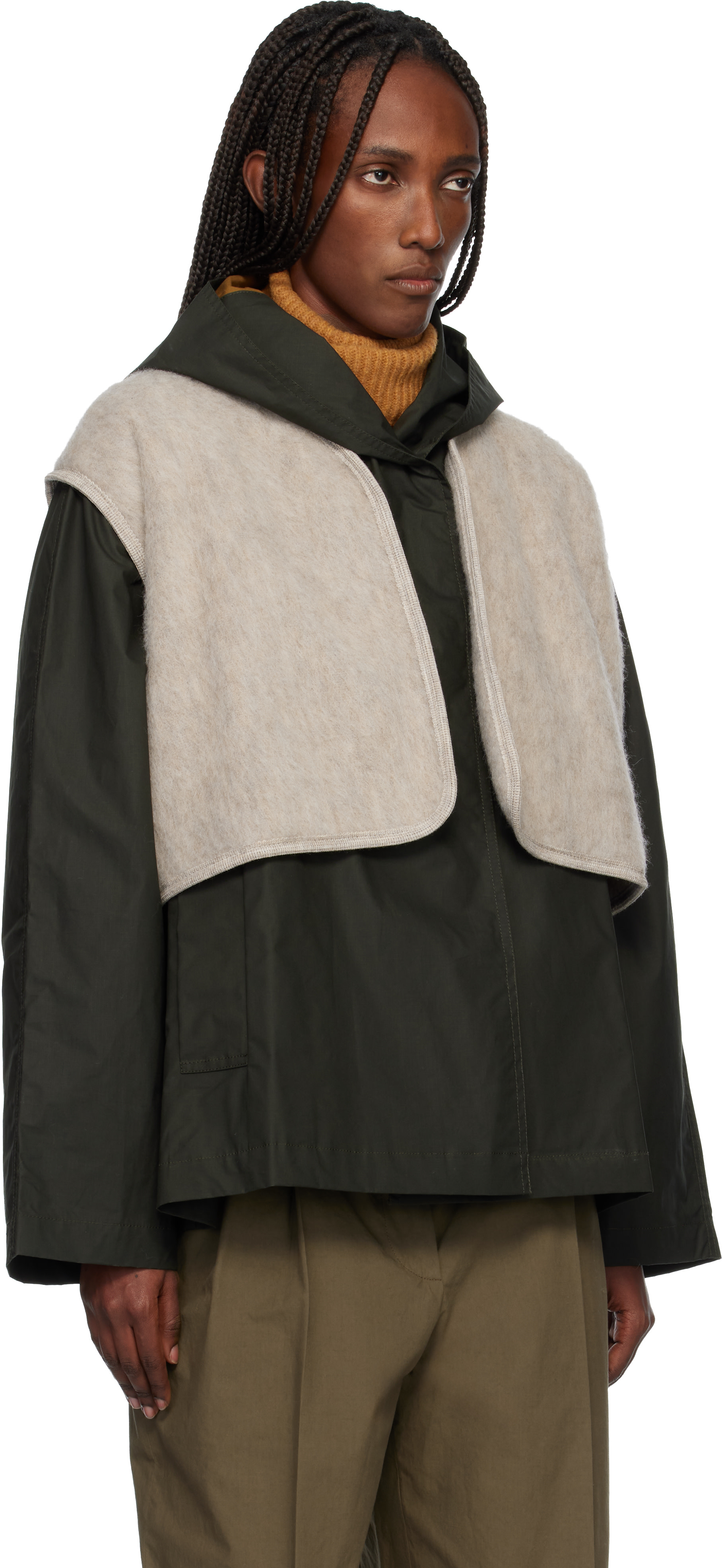 Baserange - Gilet Capas taupe