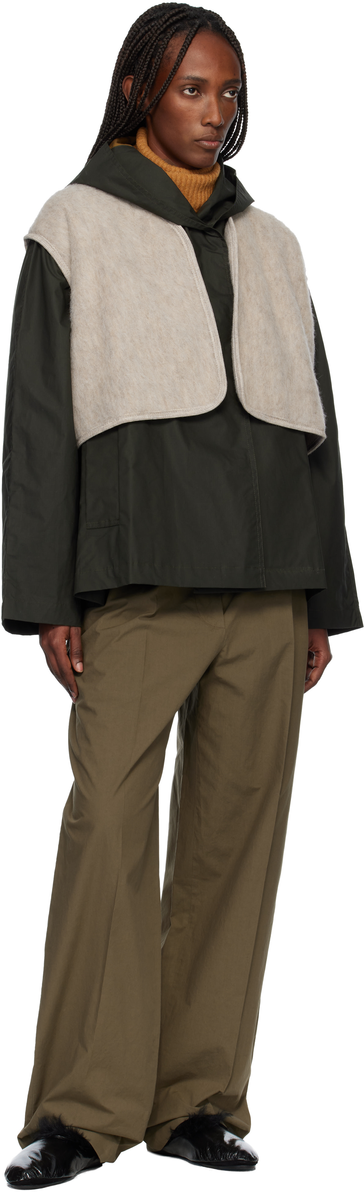 Baserange - Gilet Capas taupe