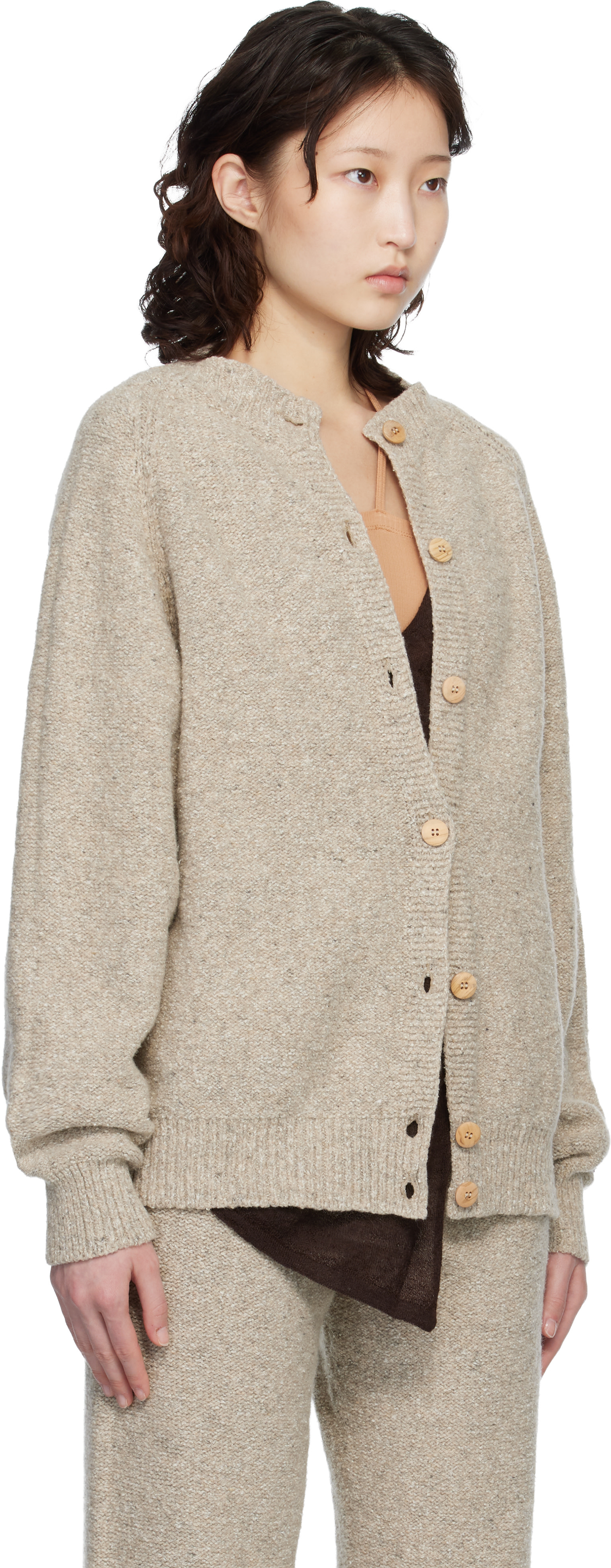 Baserange - Cardigan Soar taupe
