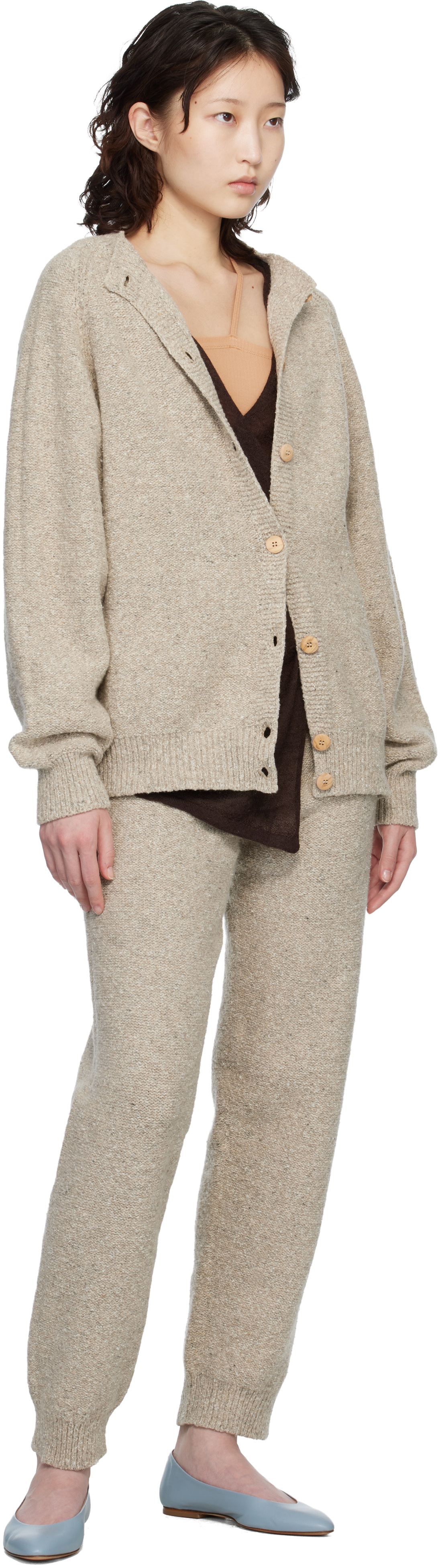 Baserange - Cardigan Soar taupe