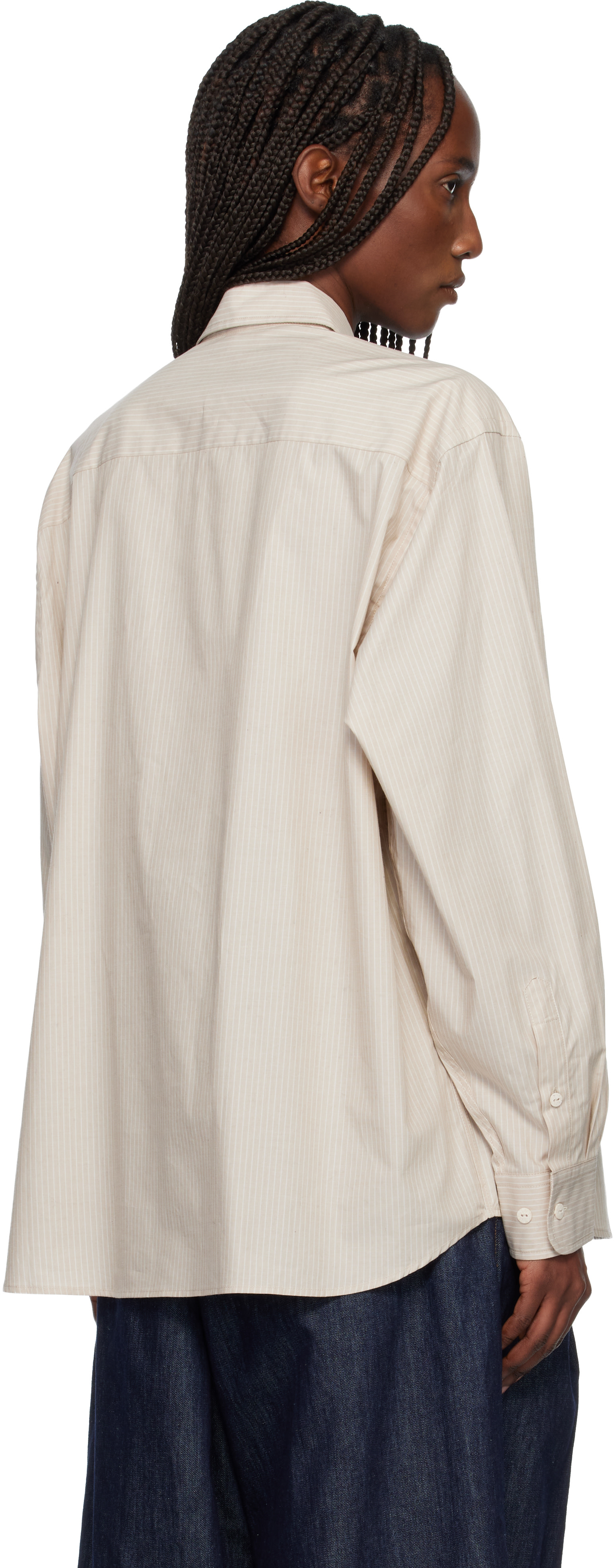 Baserange - Chemise Claude taupe