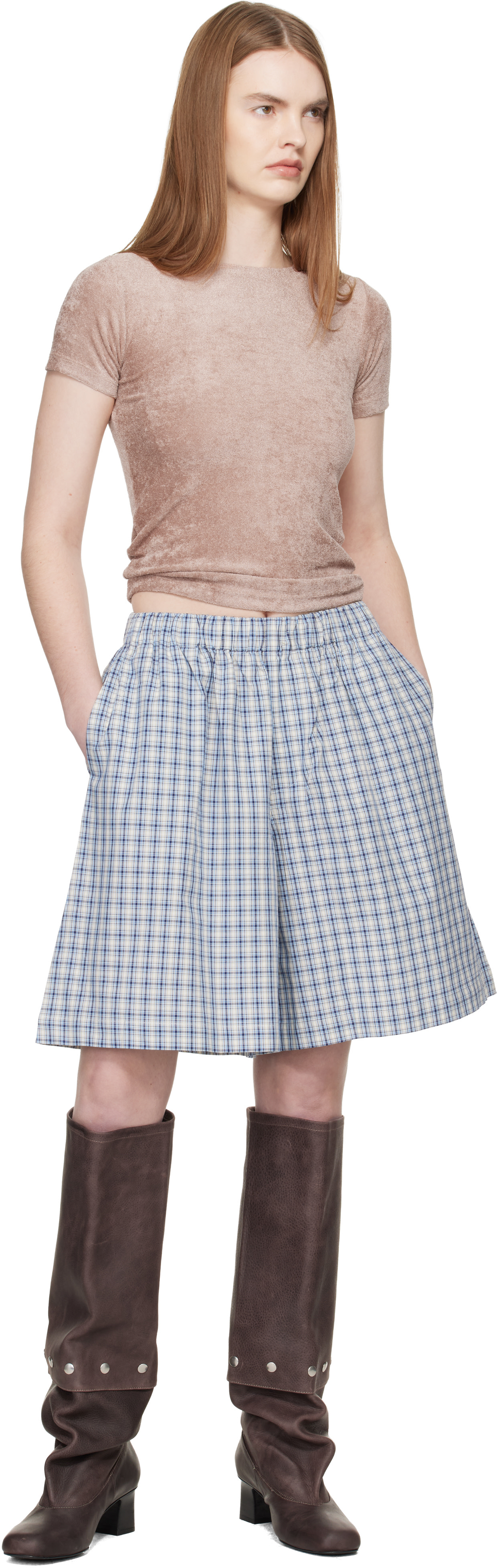 Baserange - T-shirt Omo brun