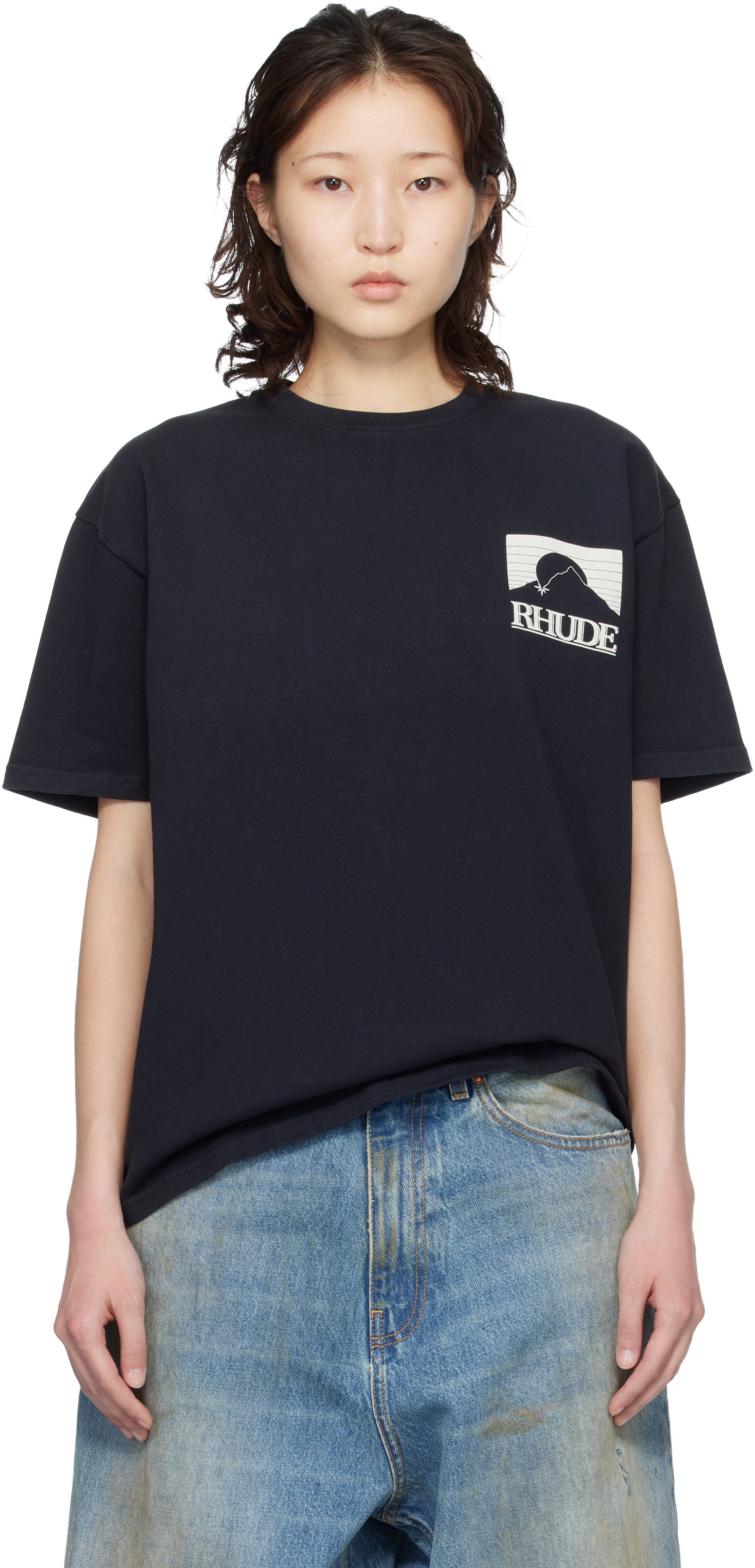 Rhude - Black Moonlight Pack T-shirt
