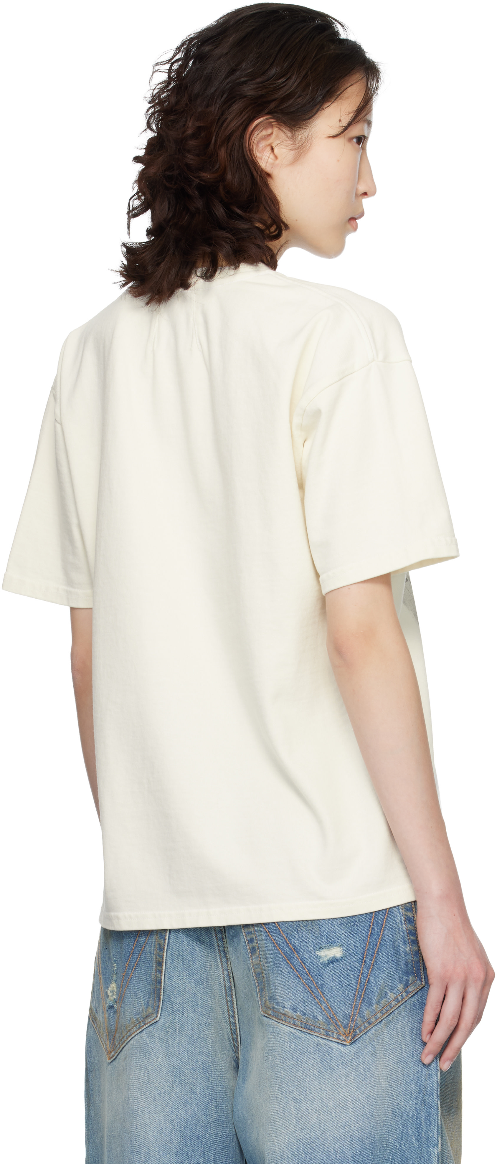 Rhude - Off-White Virgin Islands Script T-shirt