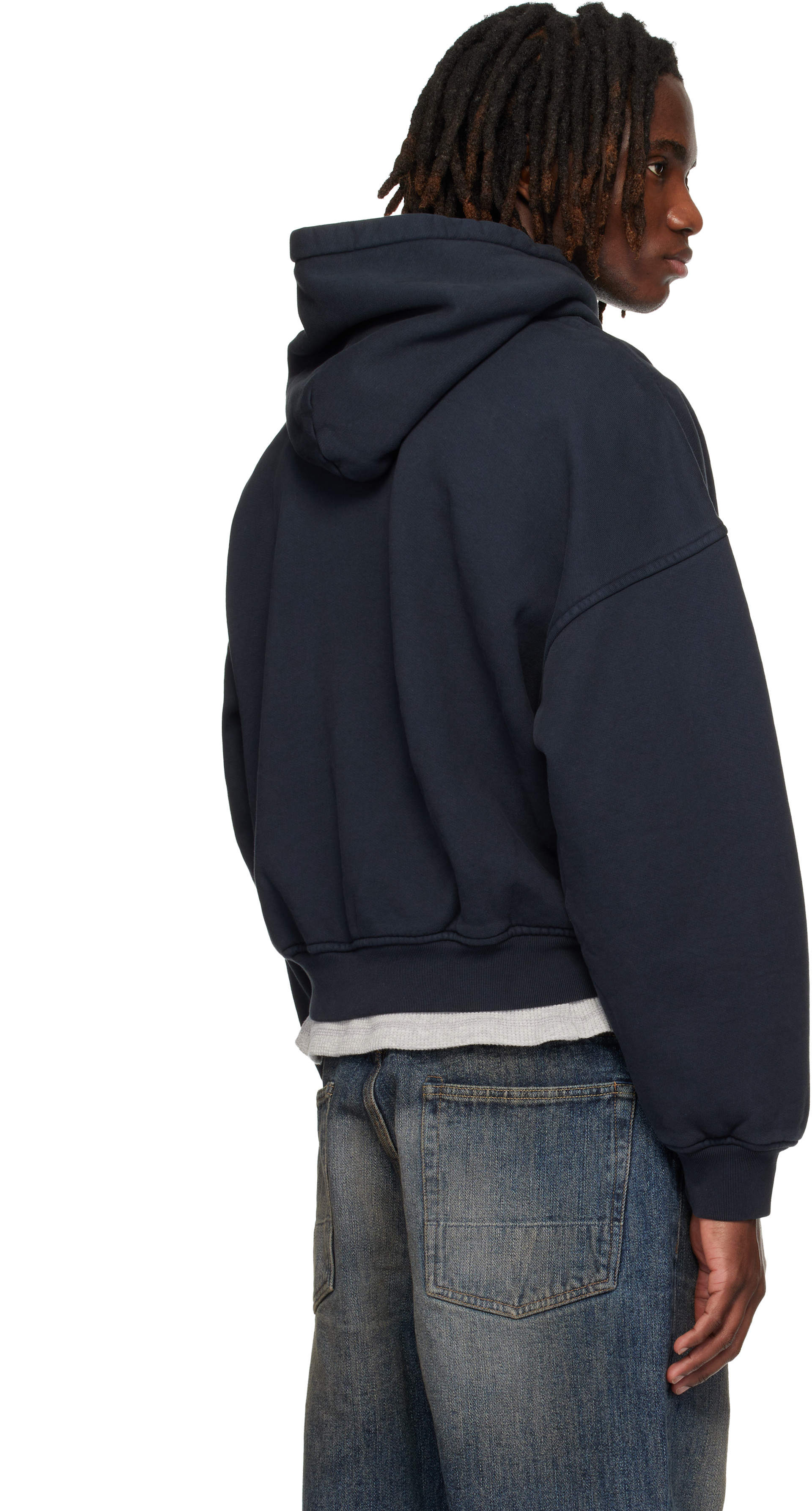 Rhude - Pull à capuche 'Regatta Club' noir