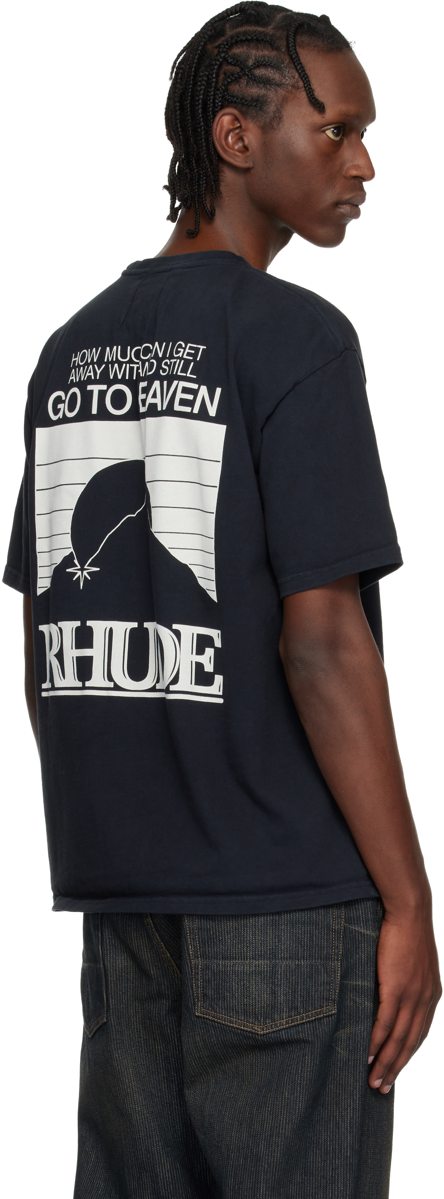 Rhude - Black Moonlight Pack T-shirt