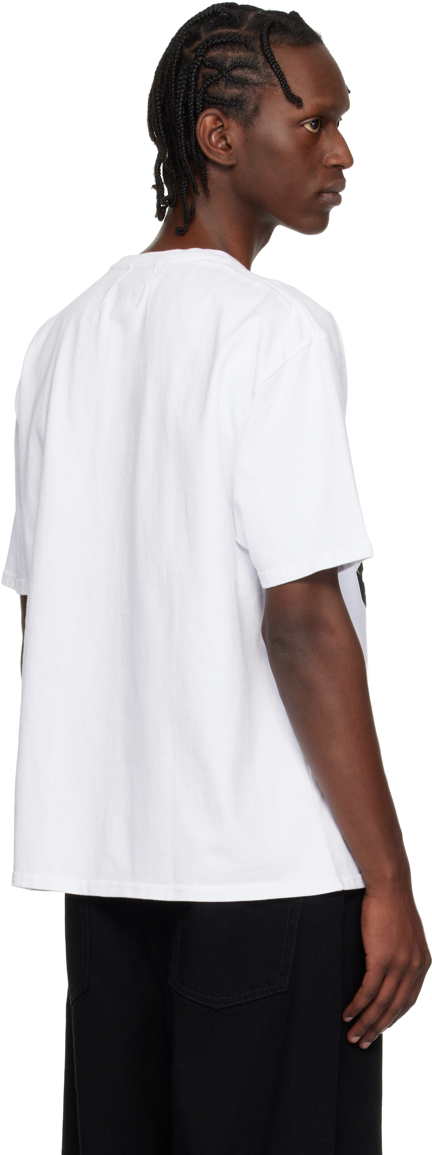 Rhude - White Oversized Chateau Crest T-shirt