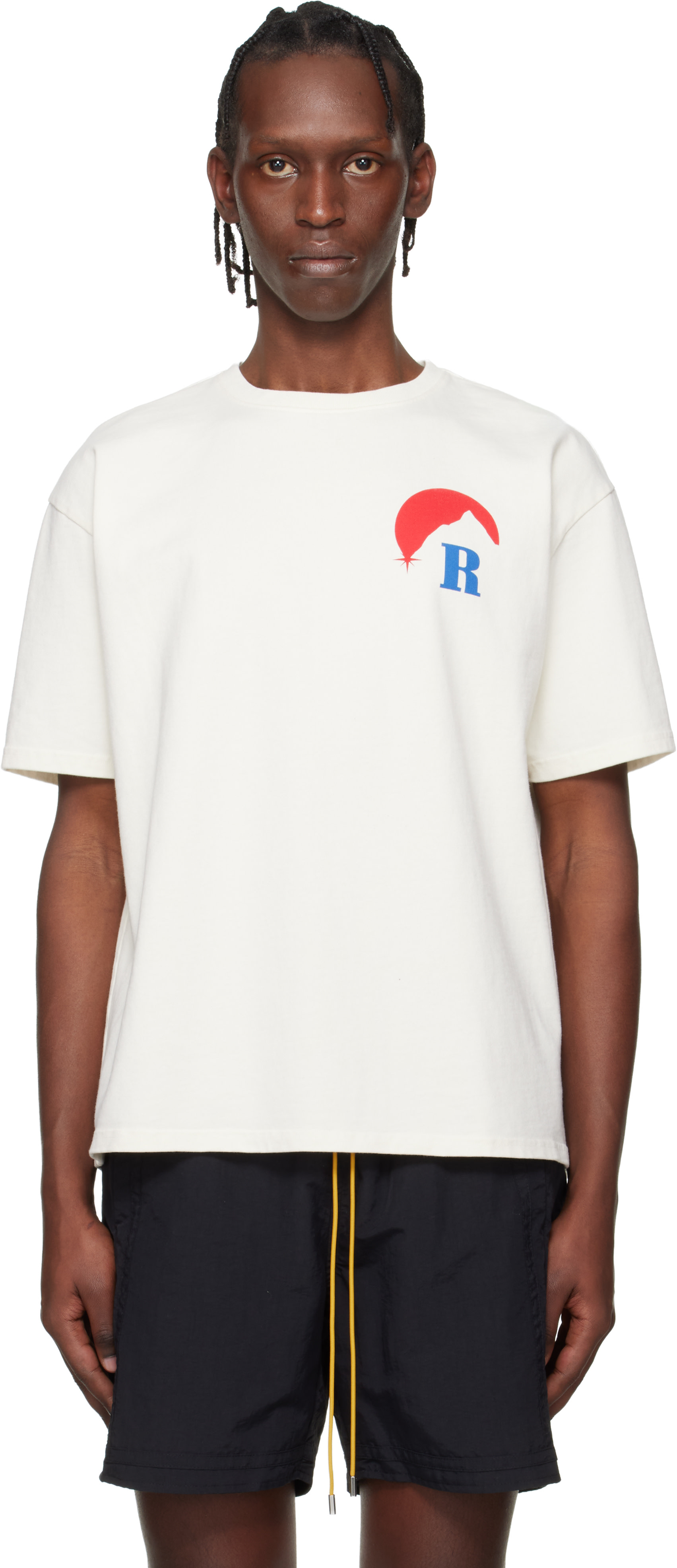 Rhude - Off-White Moonlight Regatta T-shirt