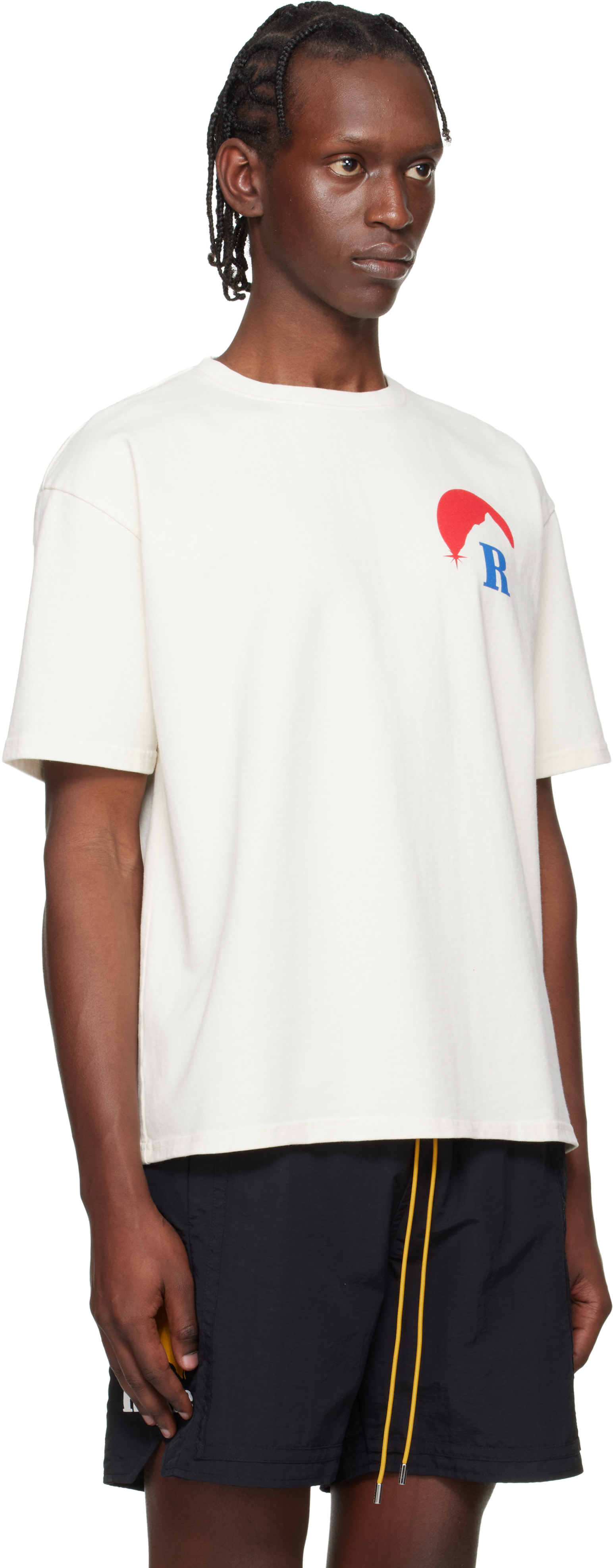Rhude - Off-White Moonlight Regatta T-shirt