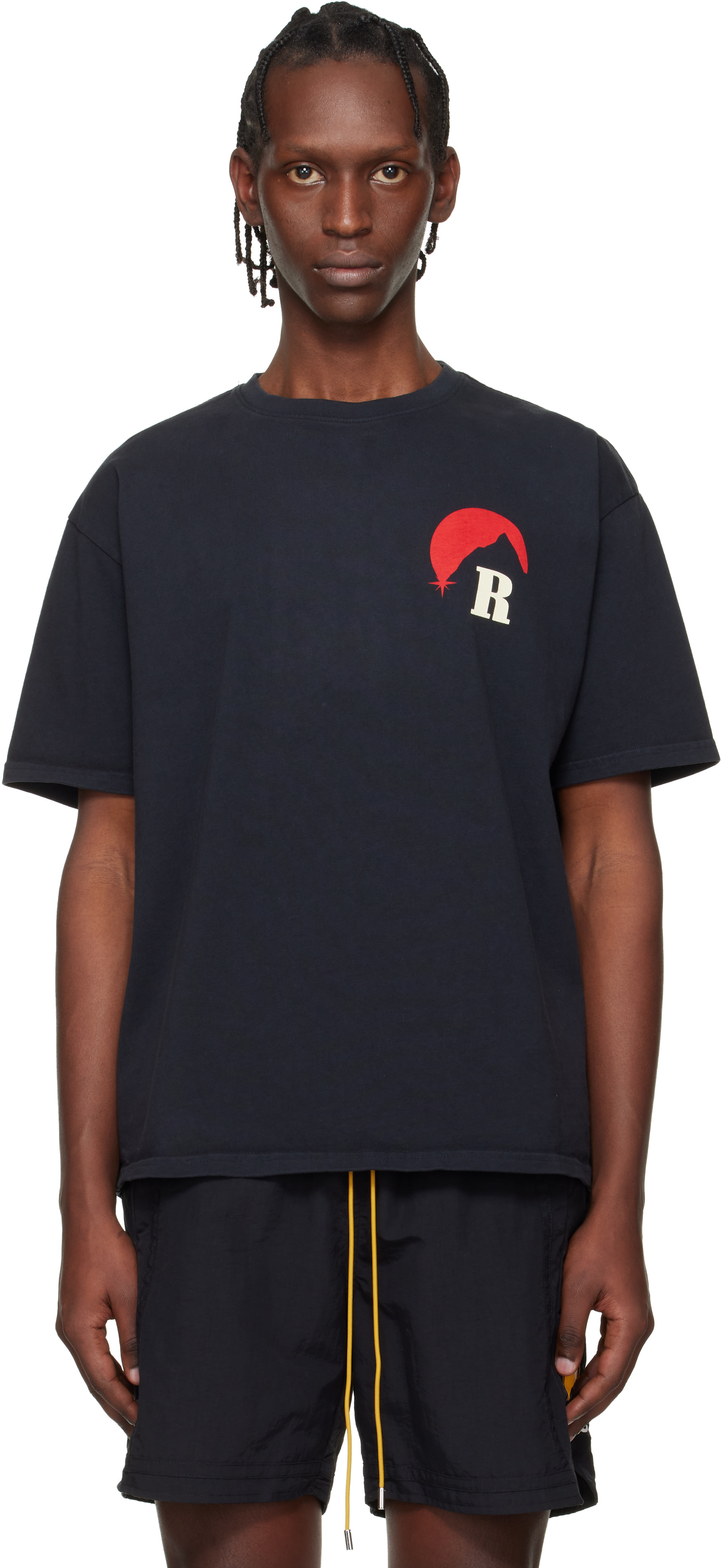 Rhude - Black Moonlight Regatta T-shirt