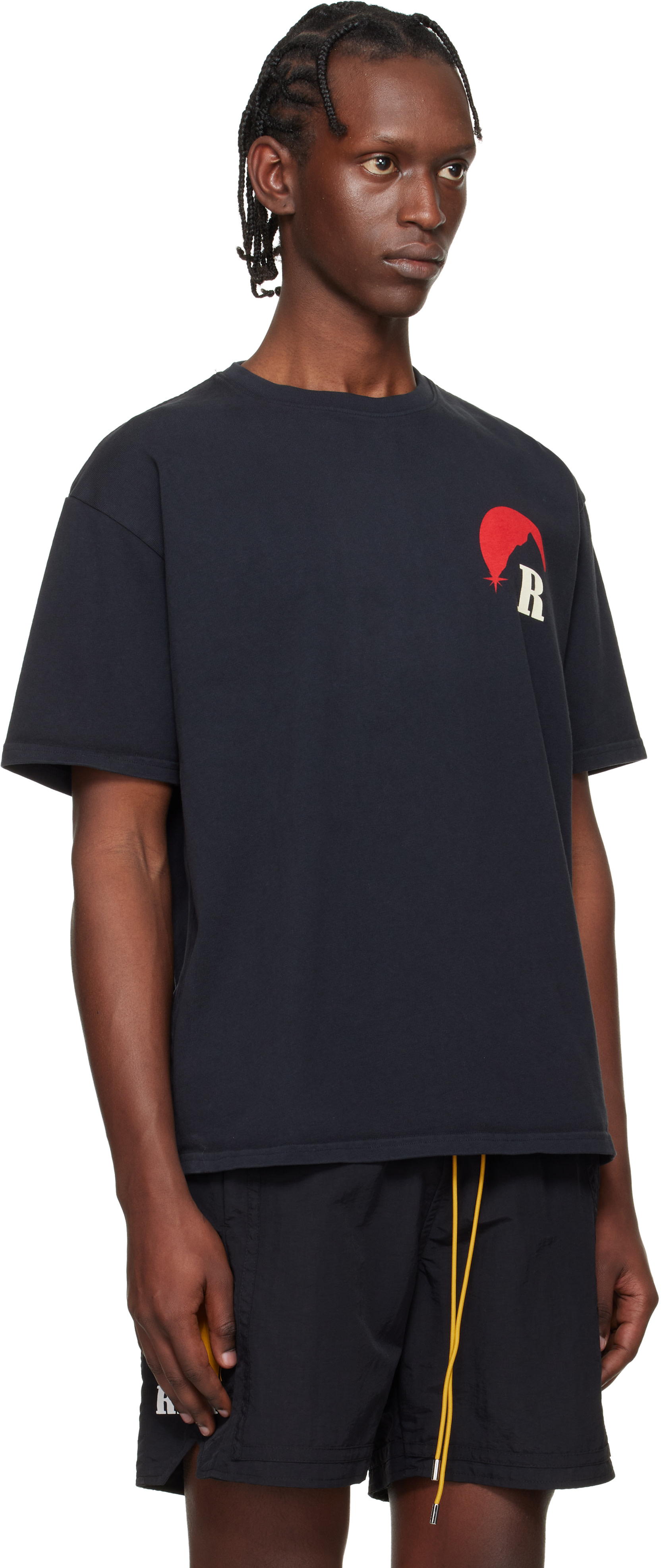 Rhude - Black Moonlight Regatta T-shirt