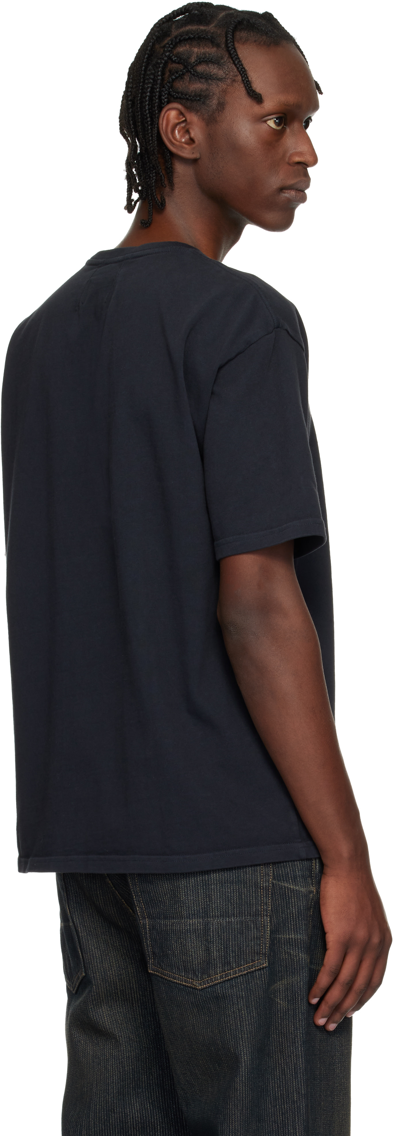 Rhude - Black Ramatuelle Intl Racing T-shirt