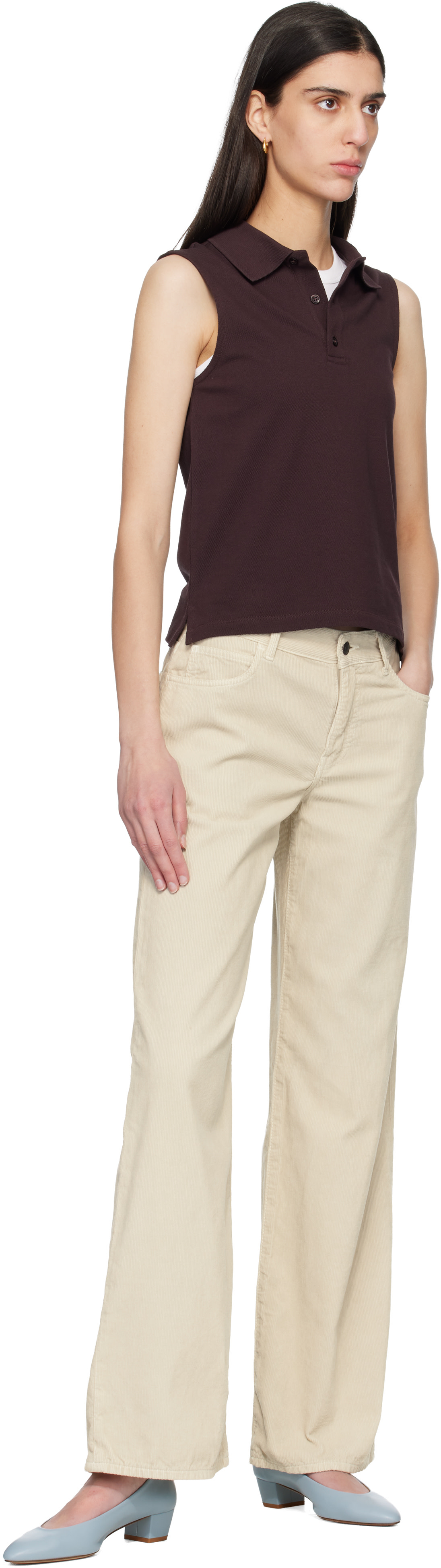 FLORE FLORE - Polo Lauren brun