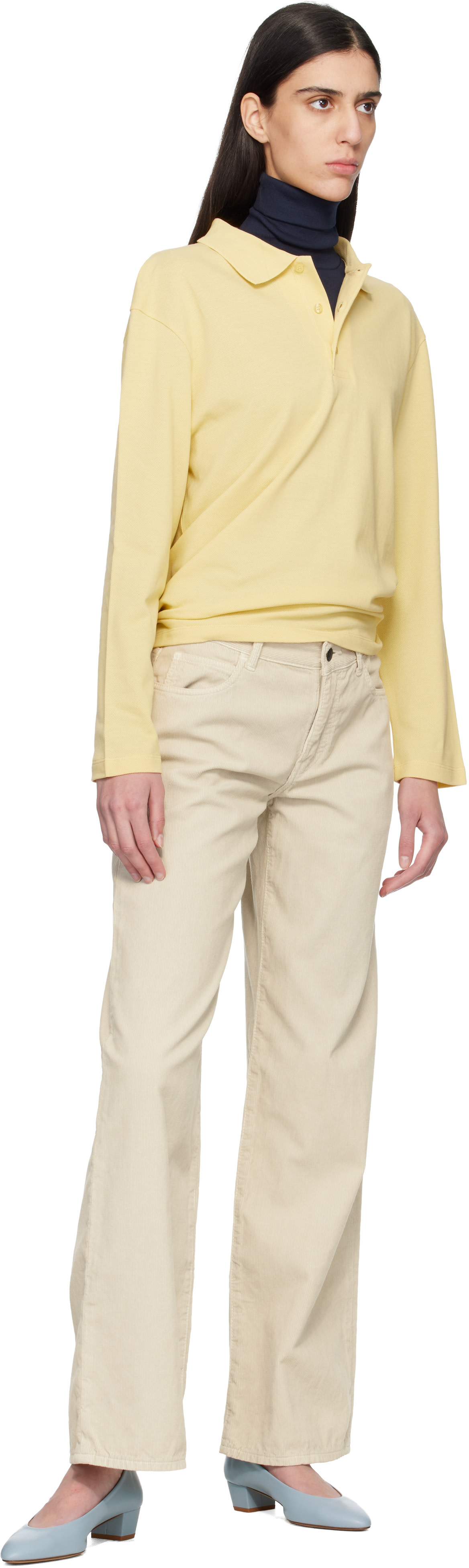 FLORE FLORE - Polo Diana jaune