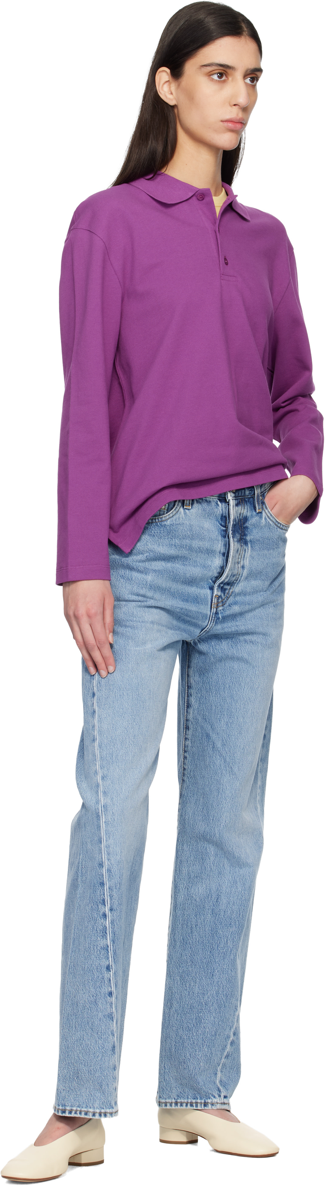 FLORE FLORE - Polo Diana mauve
