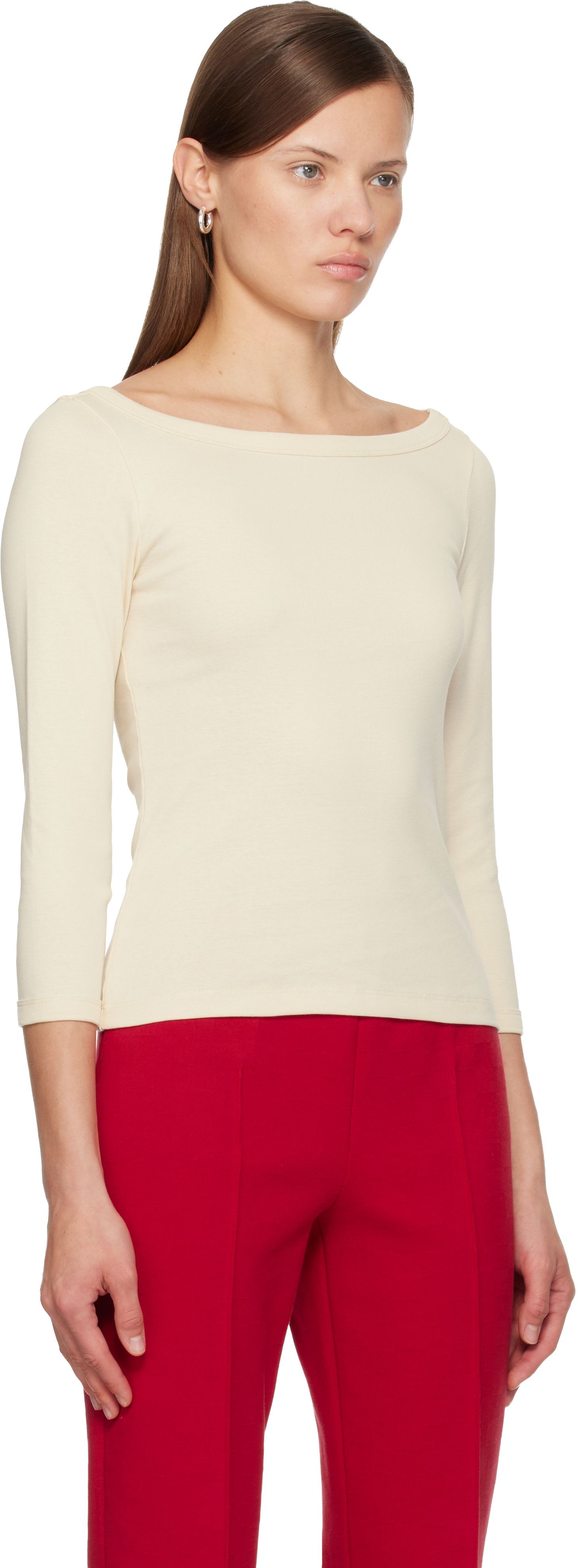FLORE FLORE: Off-White Steffi T-shirt | SSENSE