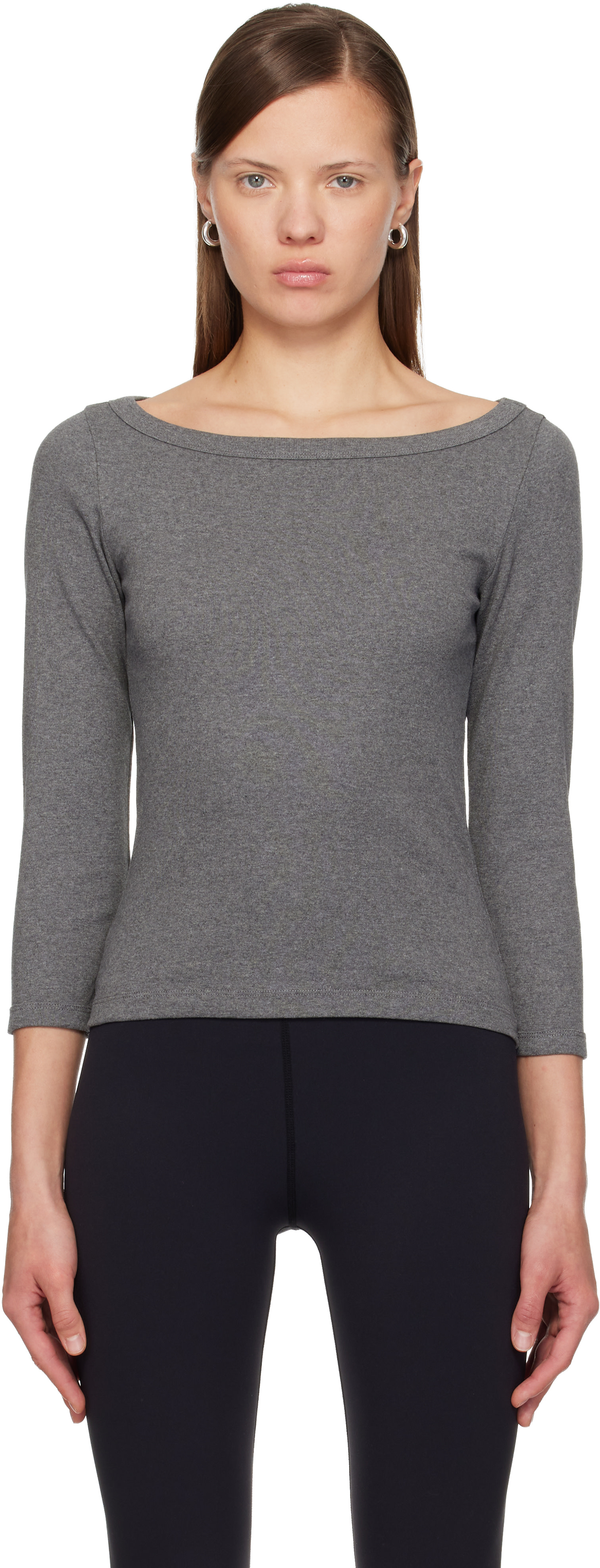 FLORE FLORE - Gray Steffi T-shirt