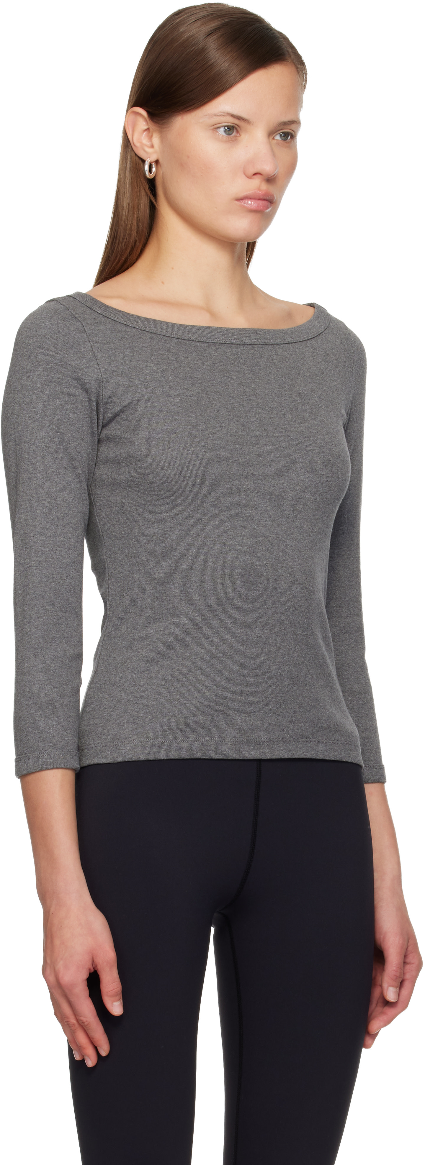 FLORE FLORE - Gray Steffi T-shirt