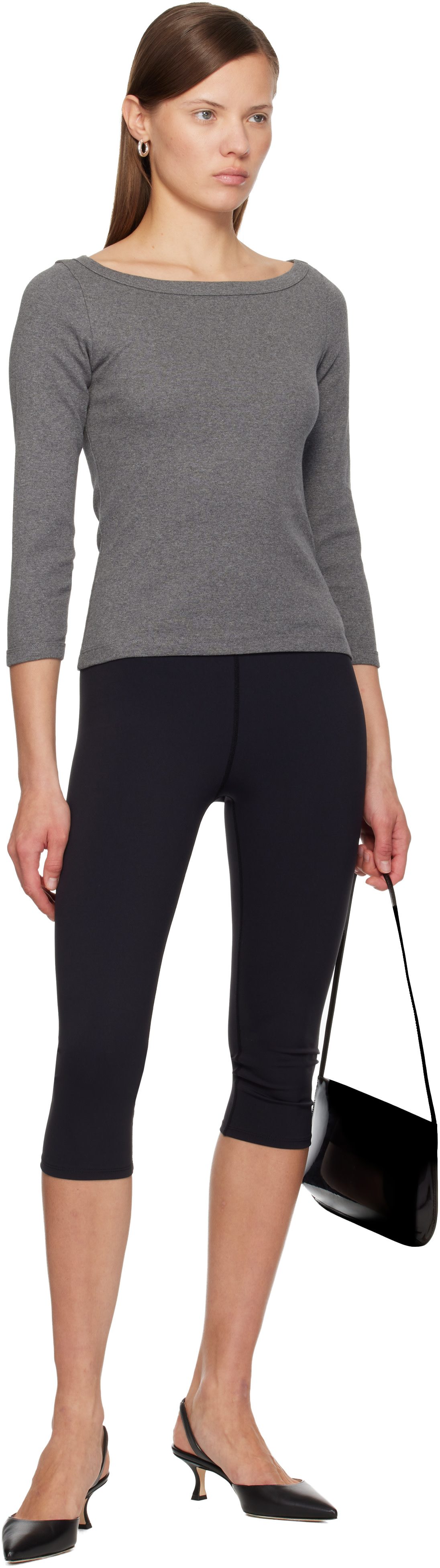 FLORE FLORE - Gray Steffi T-shirt