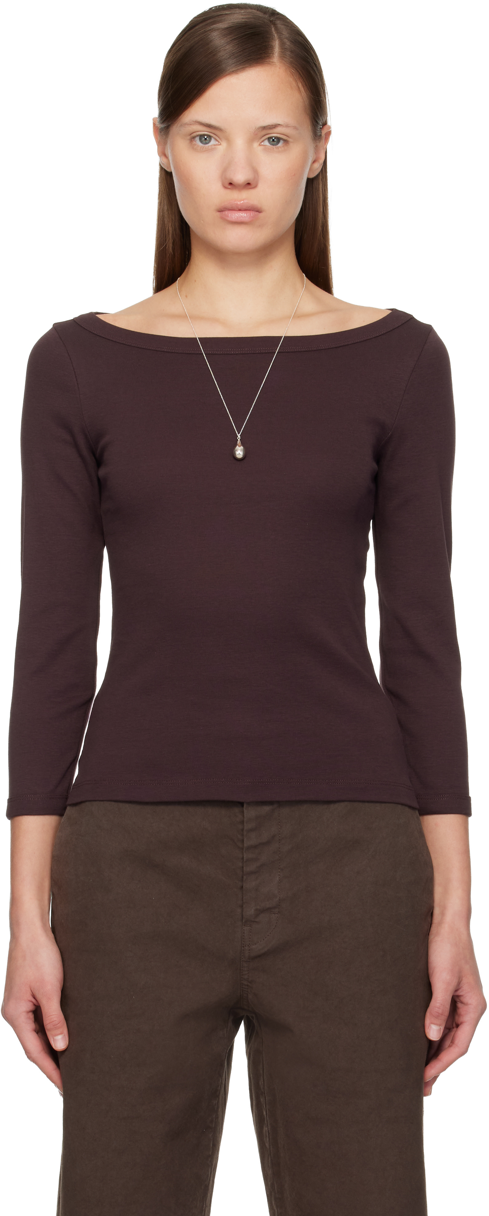 FLORE FLORE - T-shirt Steffi brun