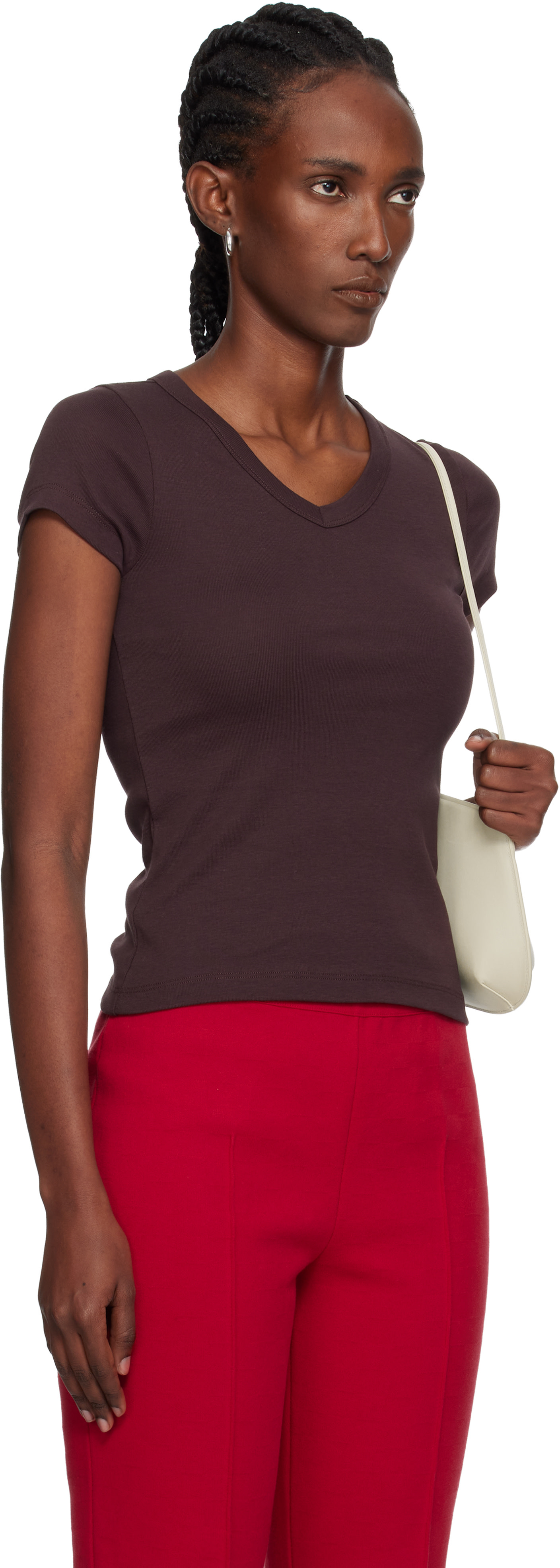 FLORE FLORE - Micro t-shirt Jill brun