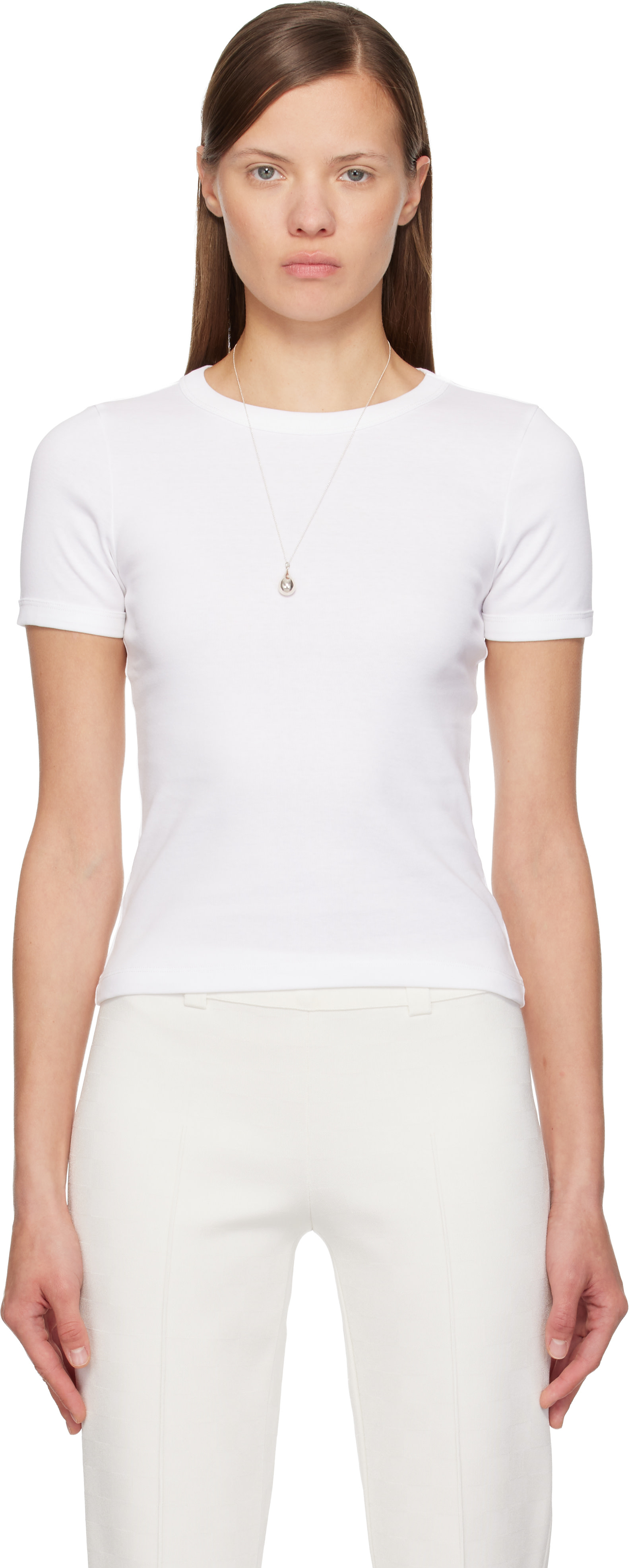 FLORE FLORE - T-shirt Car blanc