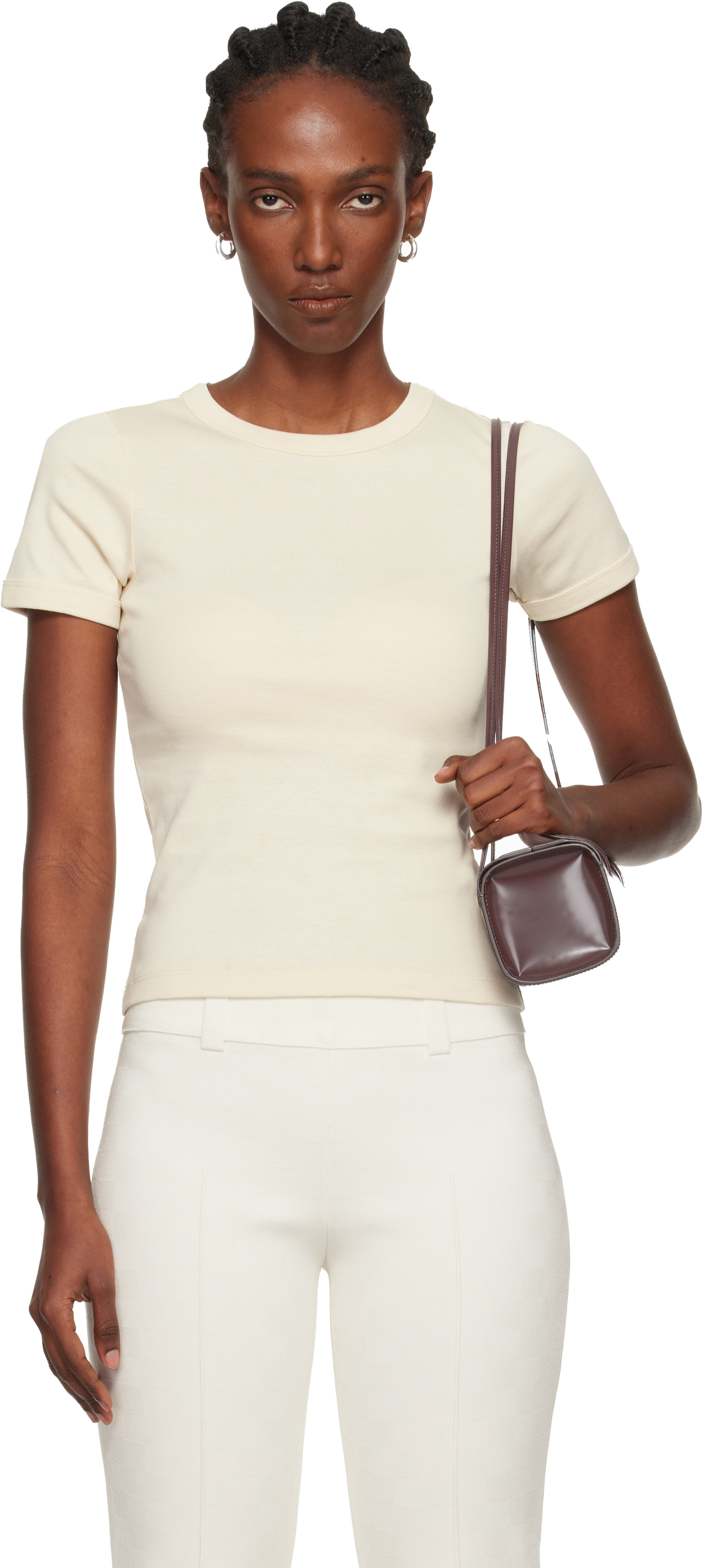 FLORE FLORE - Off-White Car T-shirt