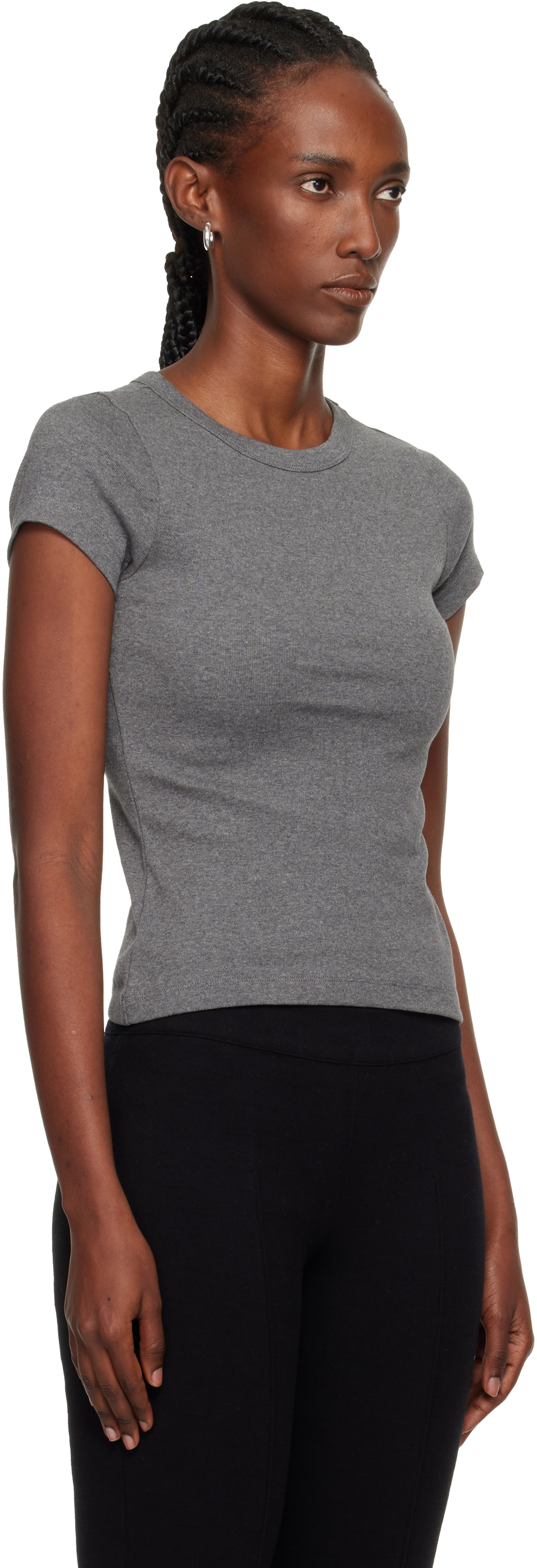 FLORE FLORE - Micro t-shirt Car gris