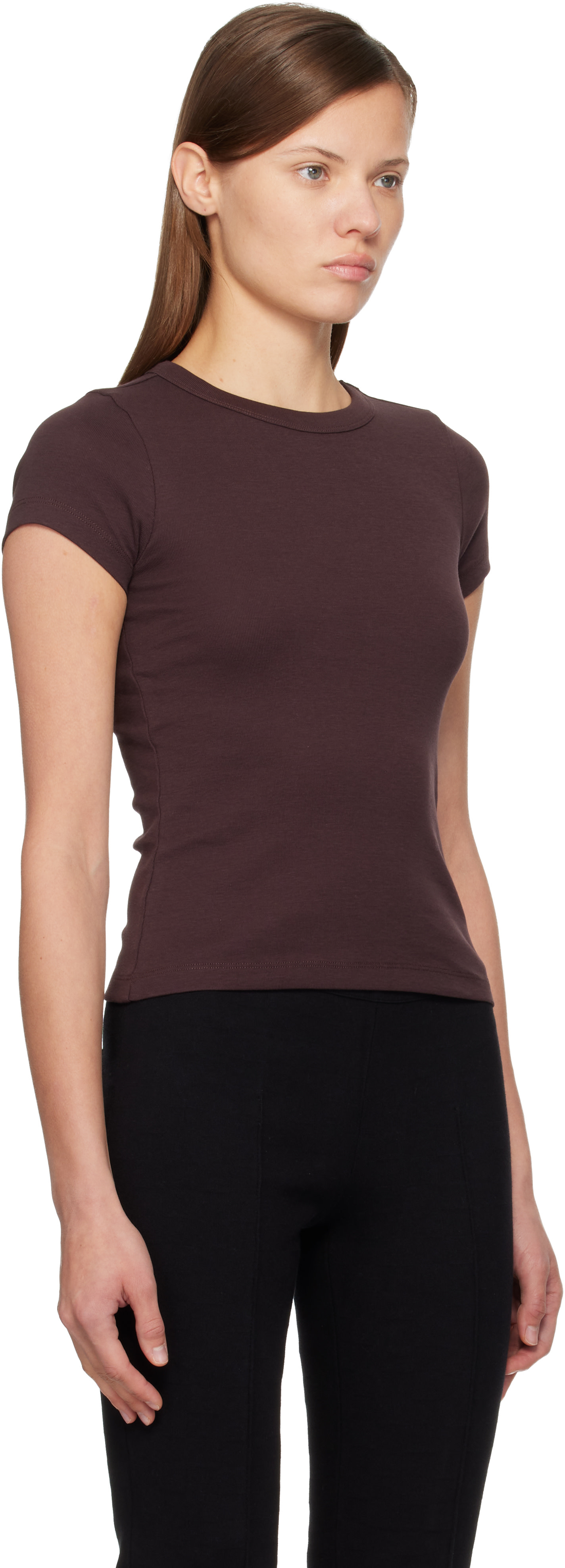 FLORE FLORE - Micro t-shirt Car brun